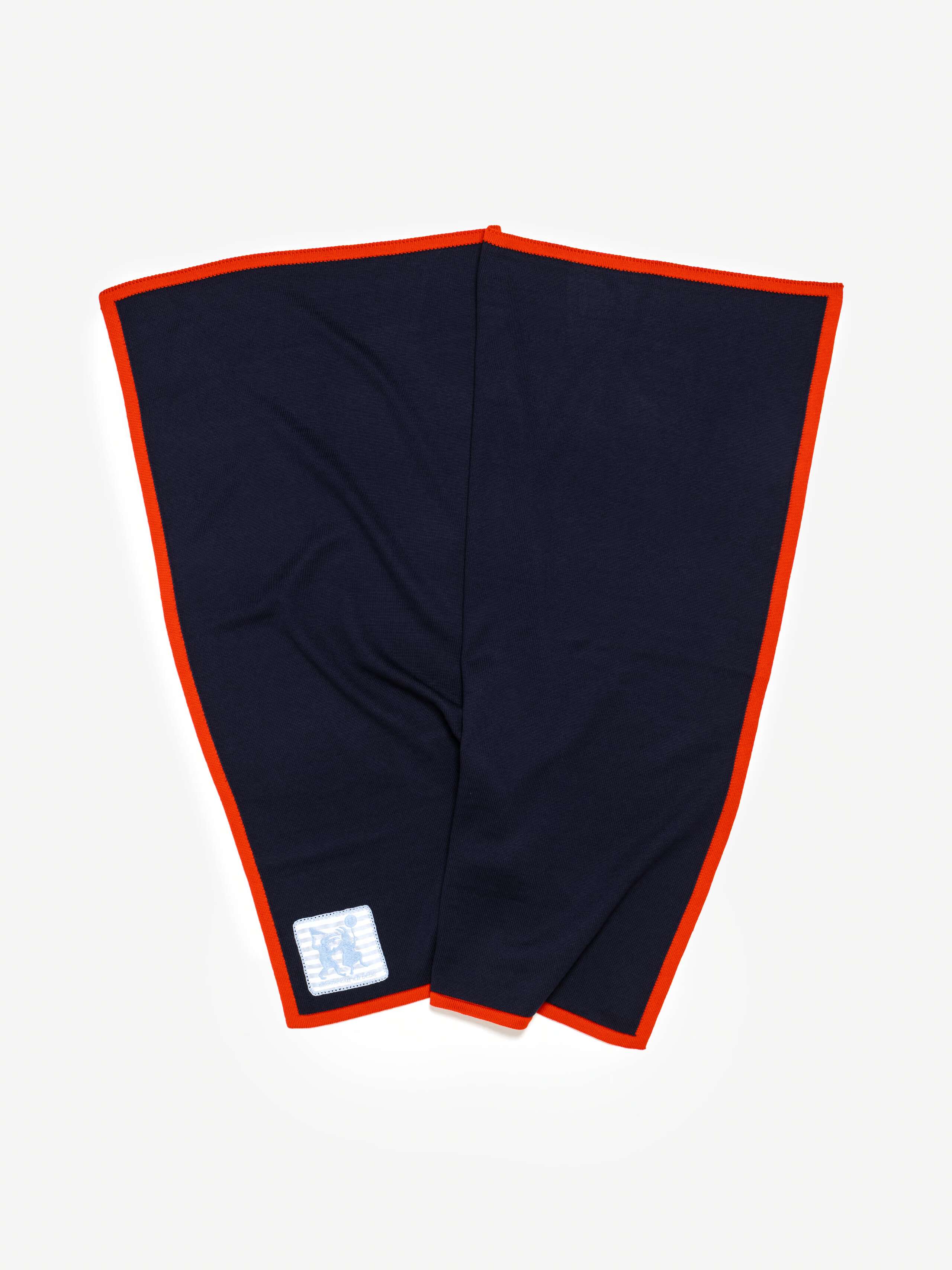 Product Shot of Baby Knit Blanket in Midnight Navy