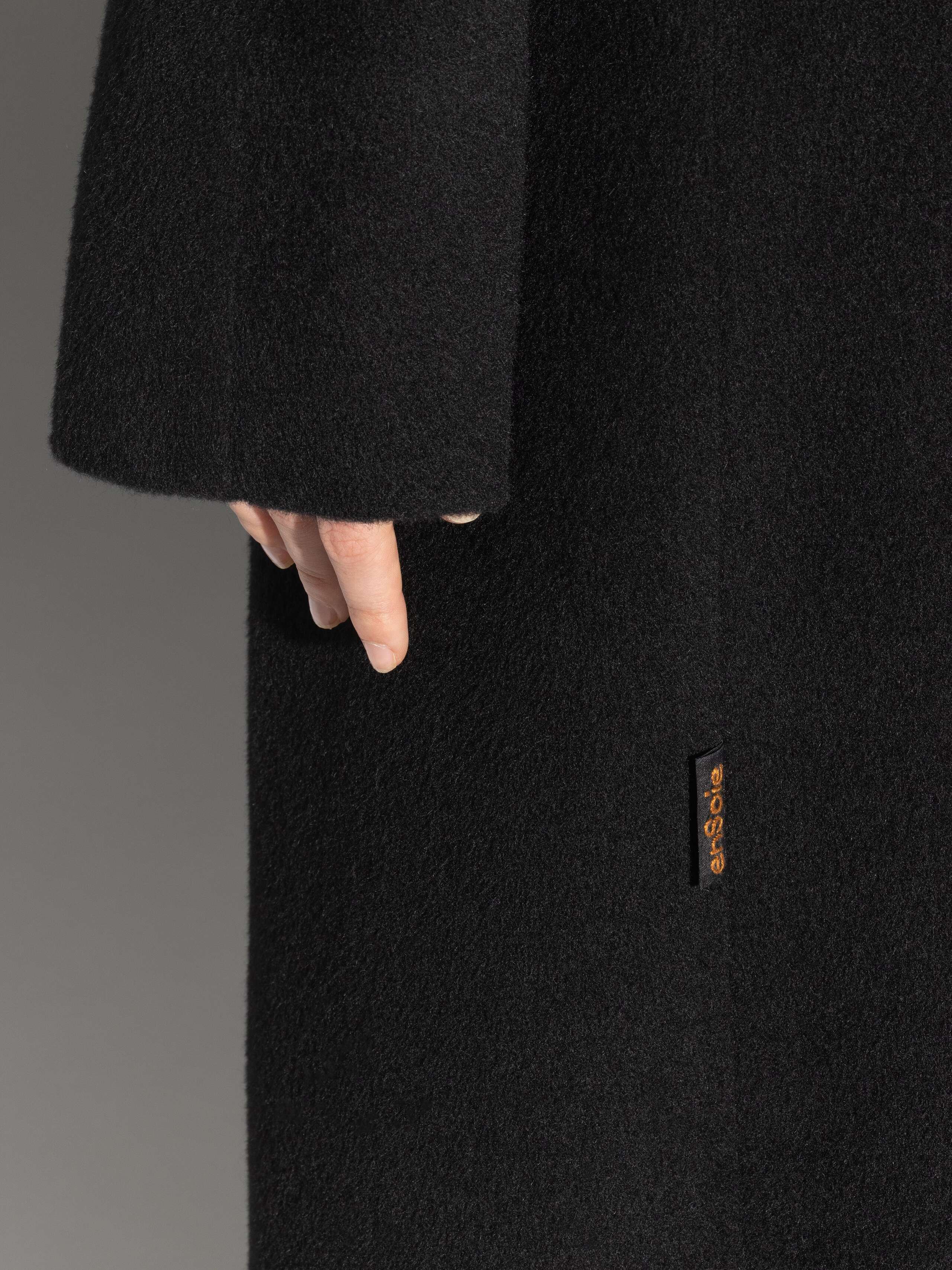 Vicco coat Alpaca black