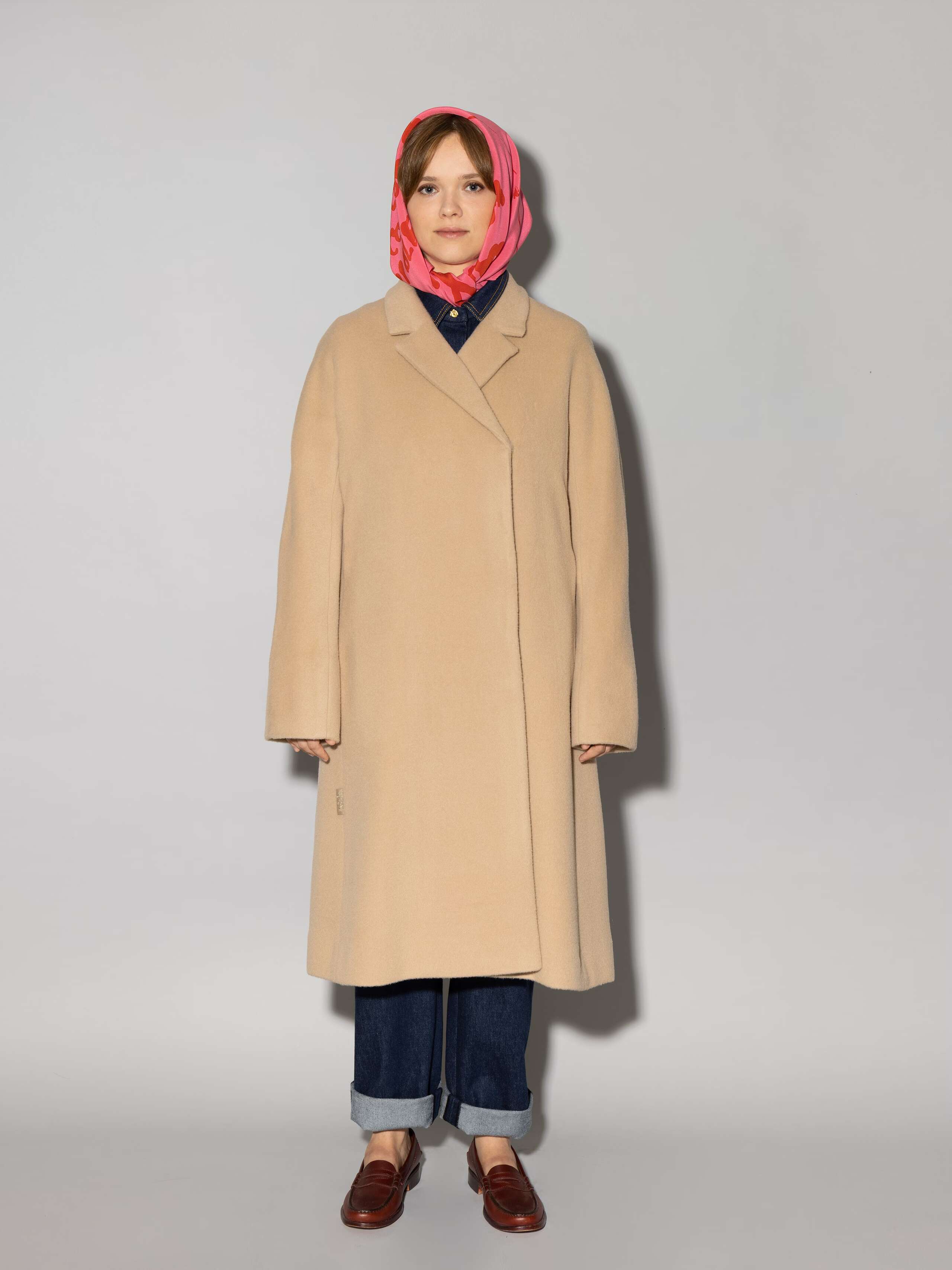 Vicco coat Alpaca beige