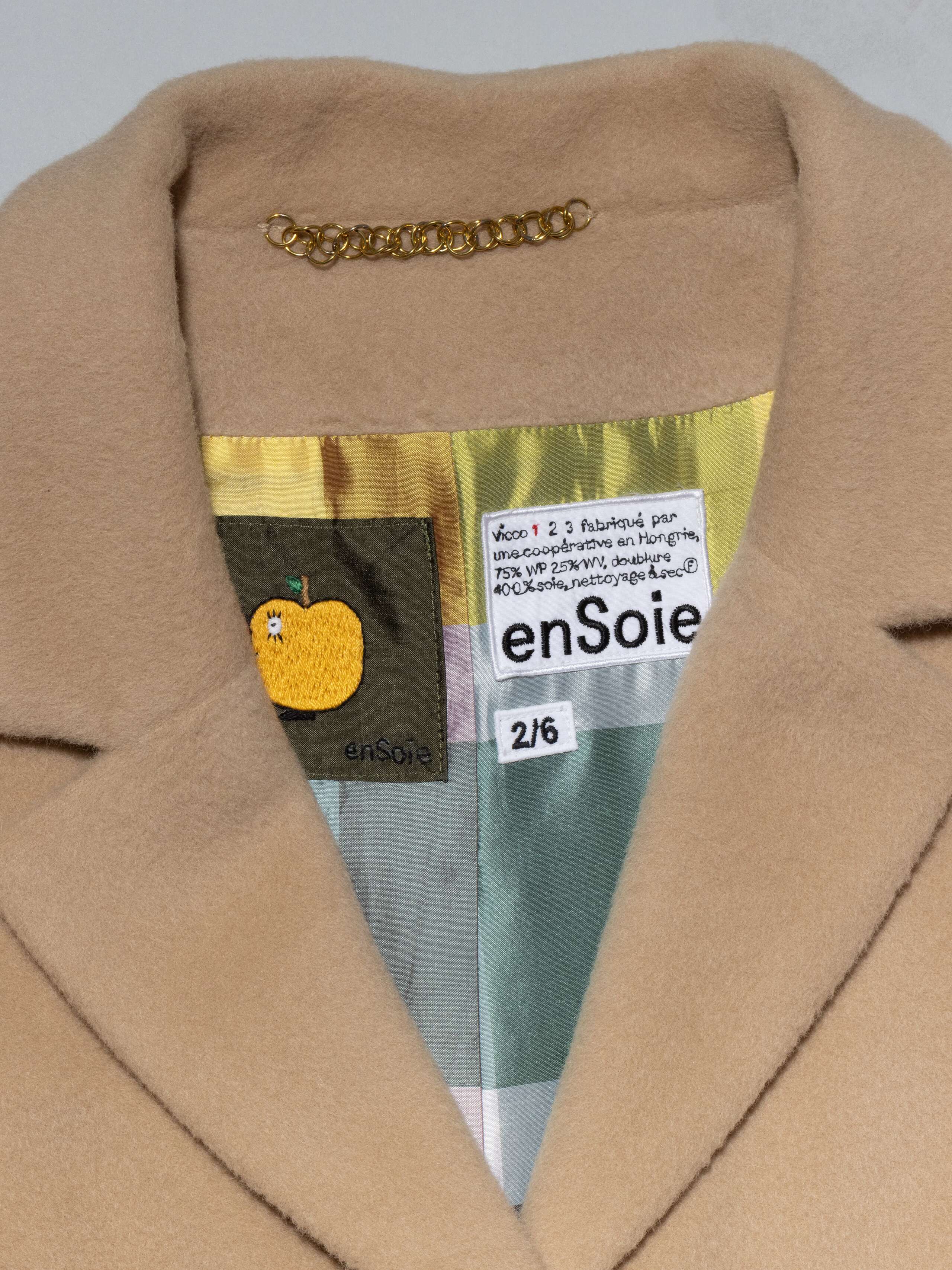 Vicco coat Alpaca beige