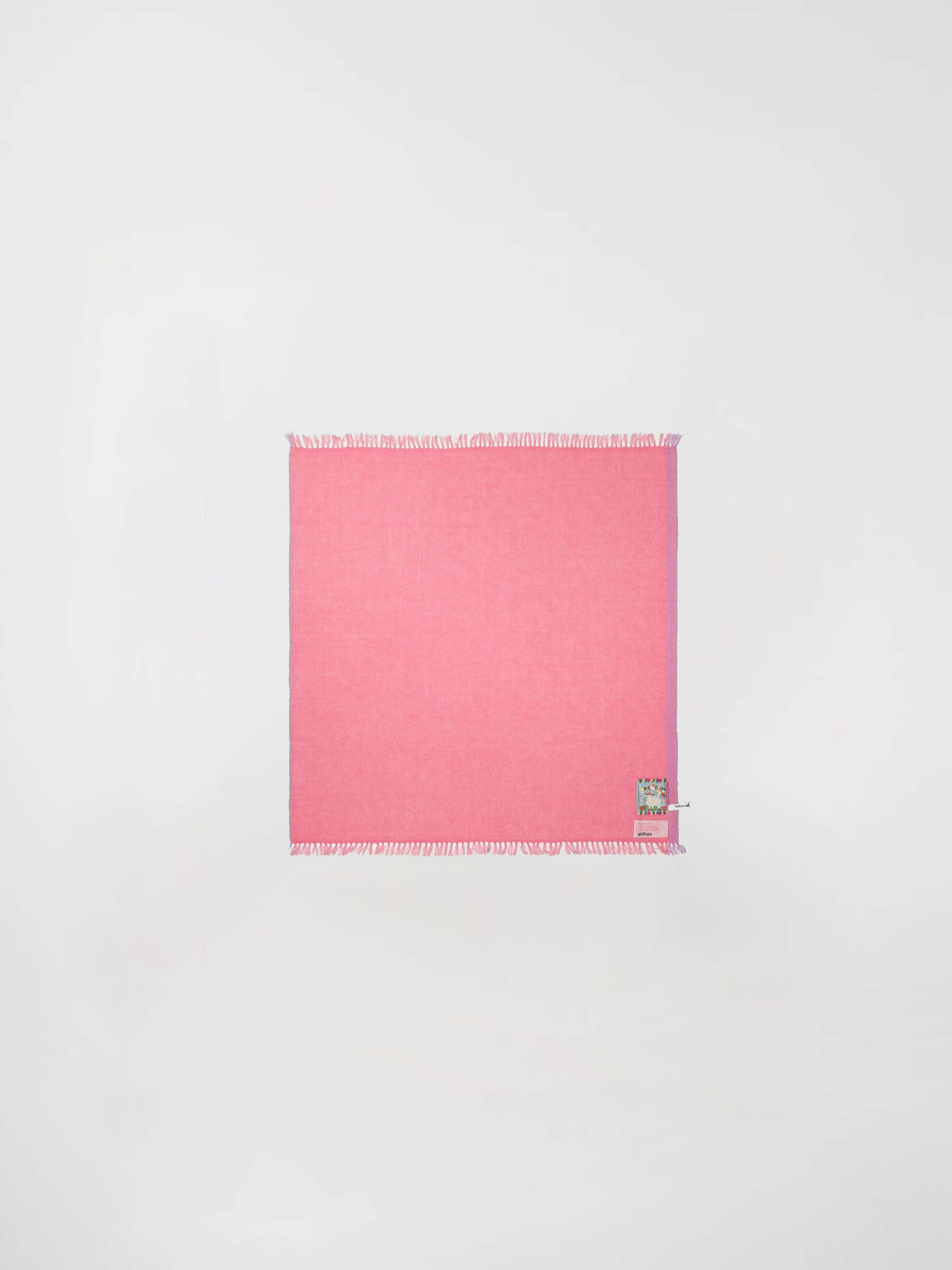Blia mini stole cashmere in a my pink shade