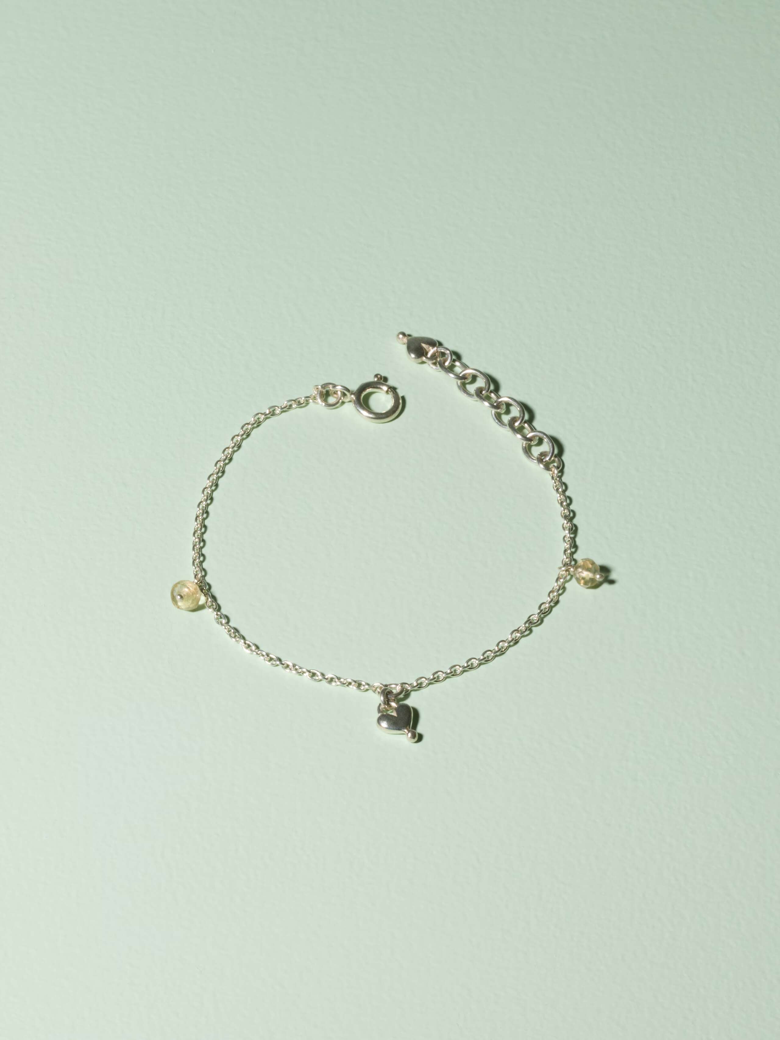 Zoe bracelet with citrine stones