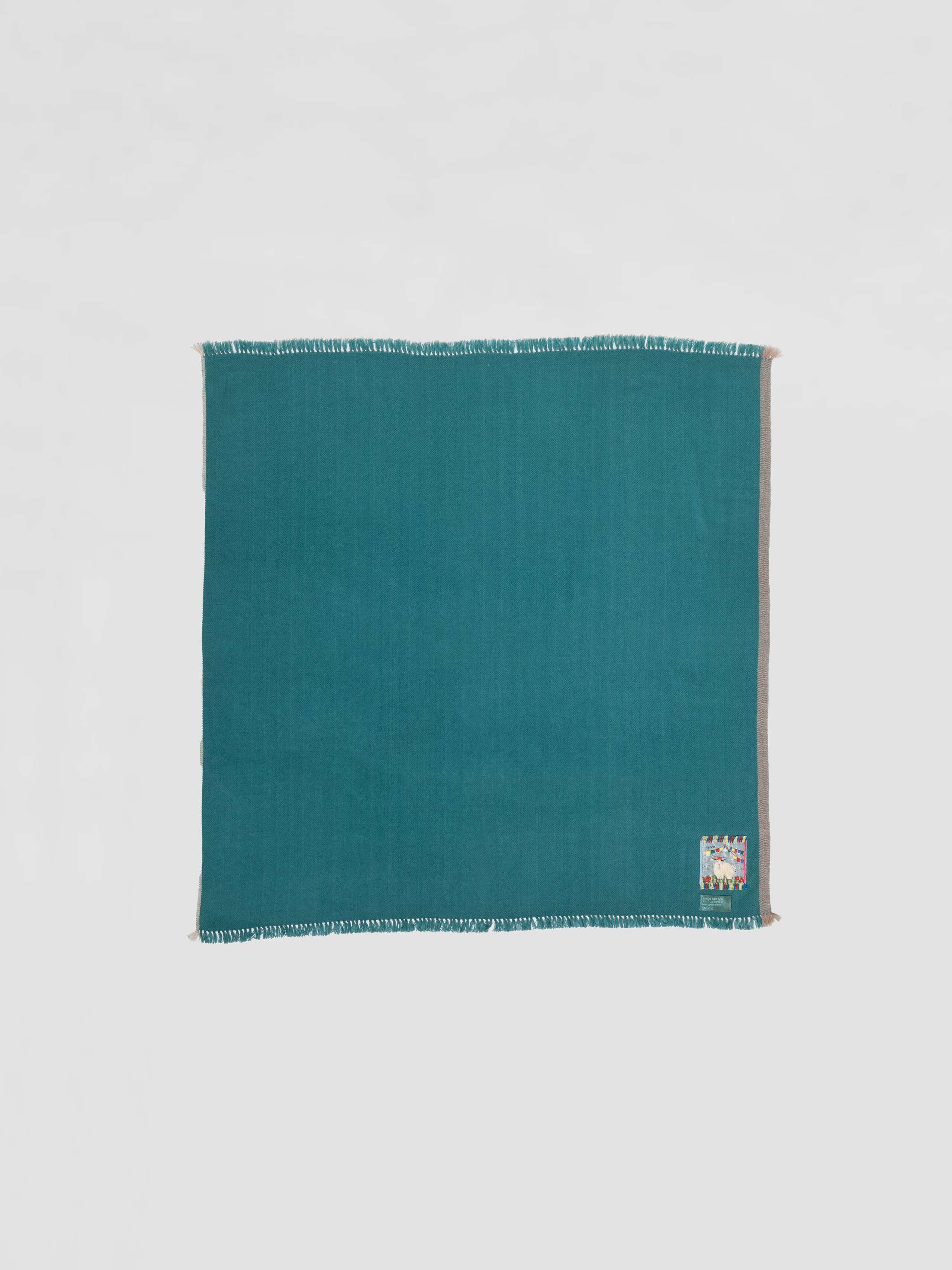 Blia 100 Cashmere stole in Glacier Lake
