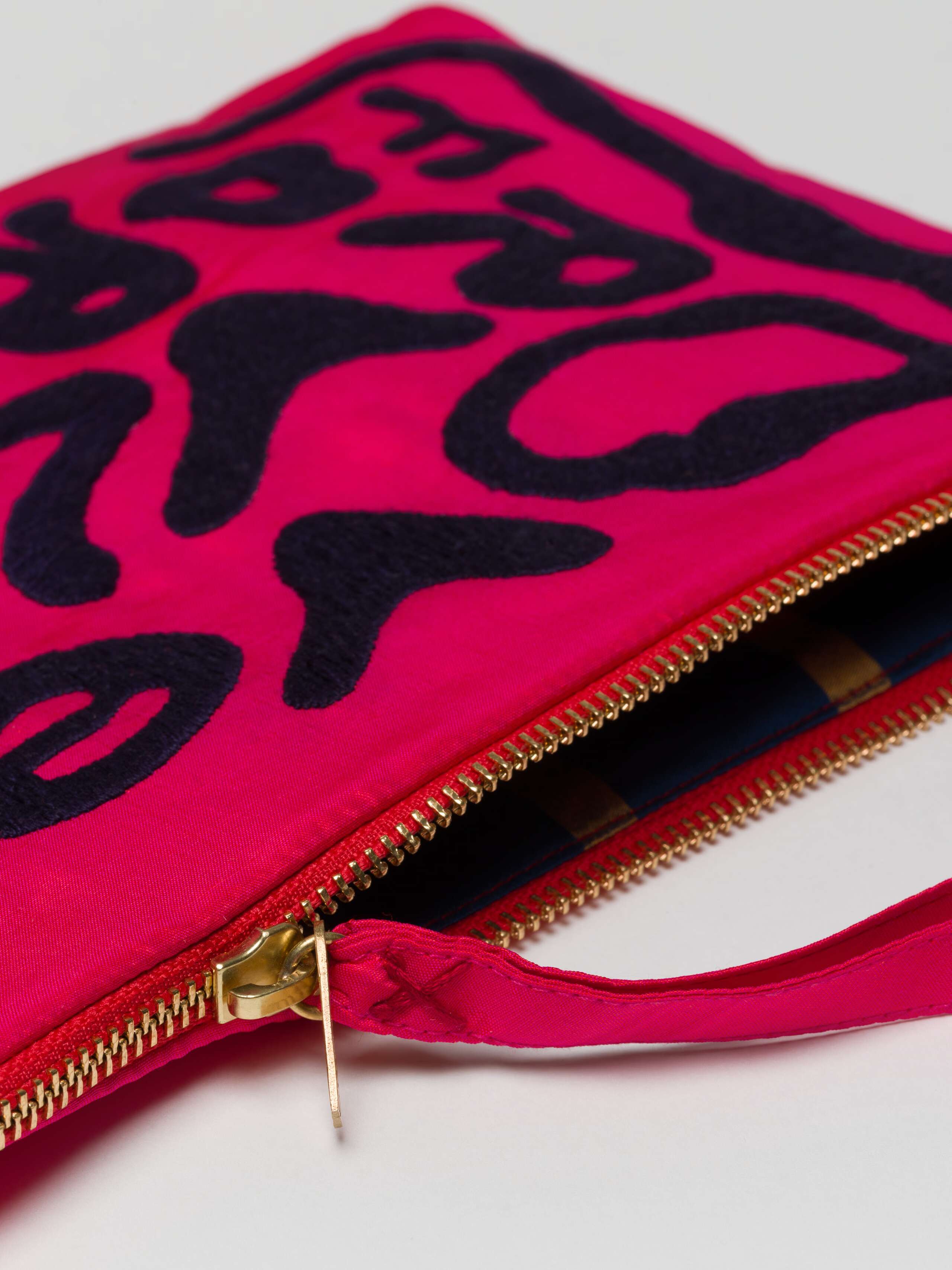 Love Rules forever pouches in pink