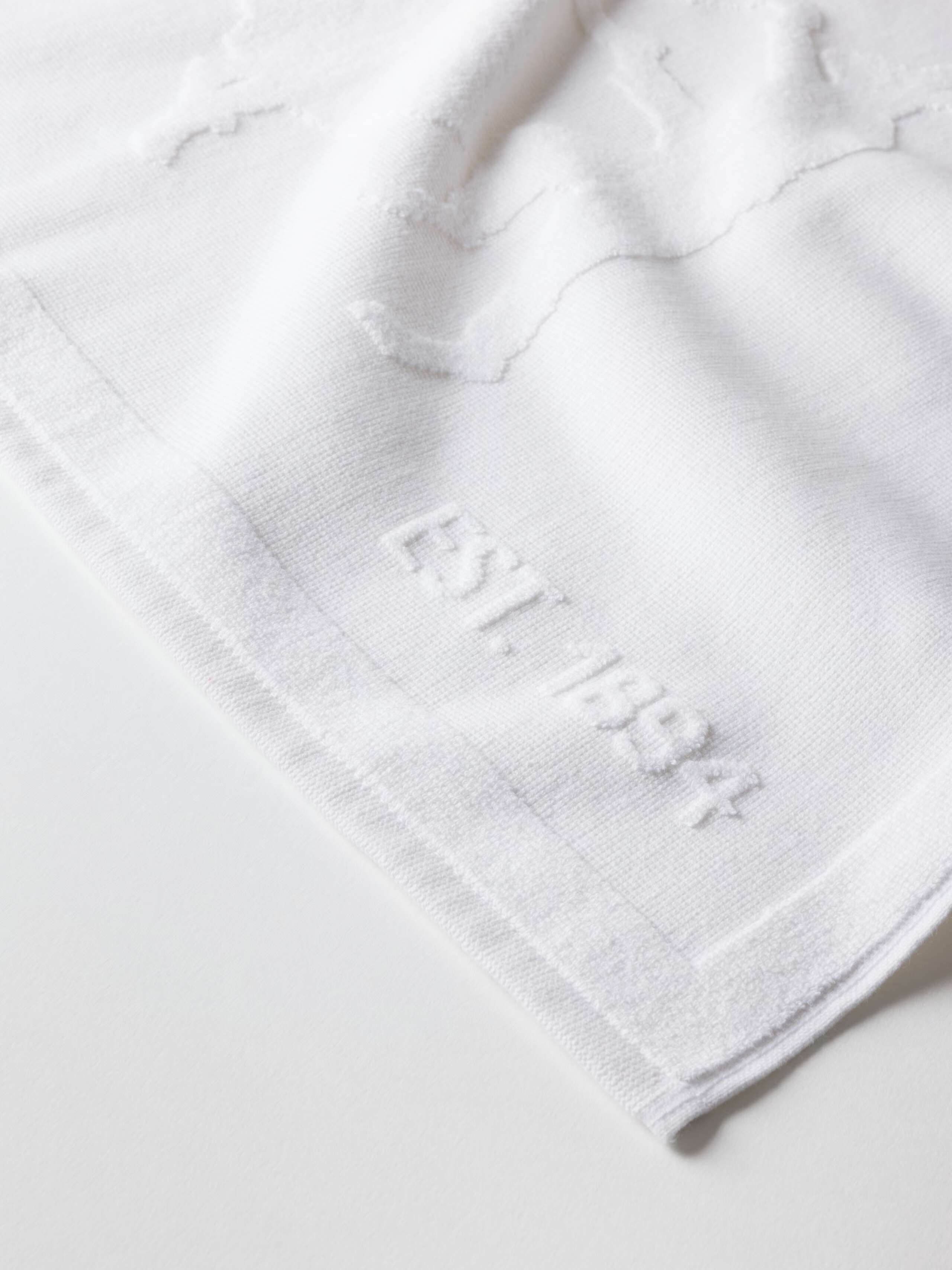 Terry Bath Math in white