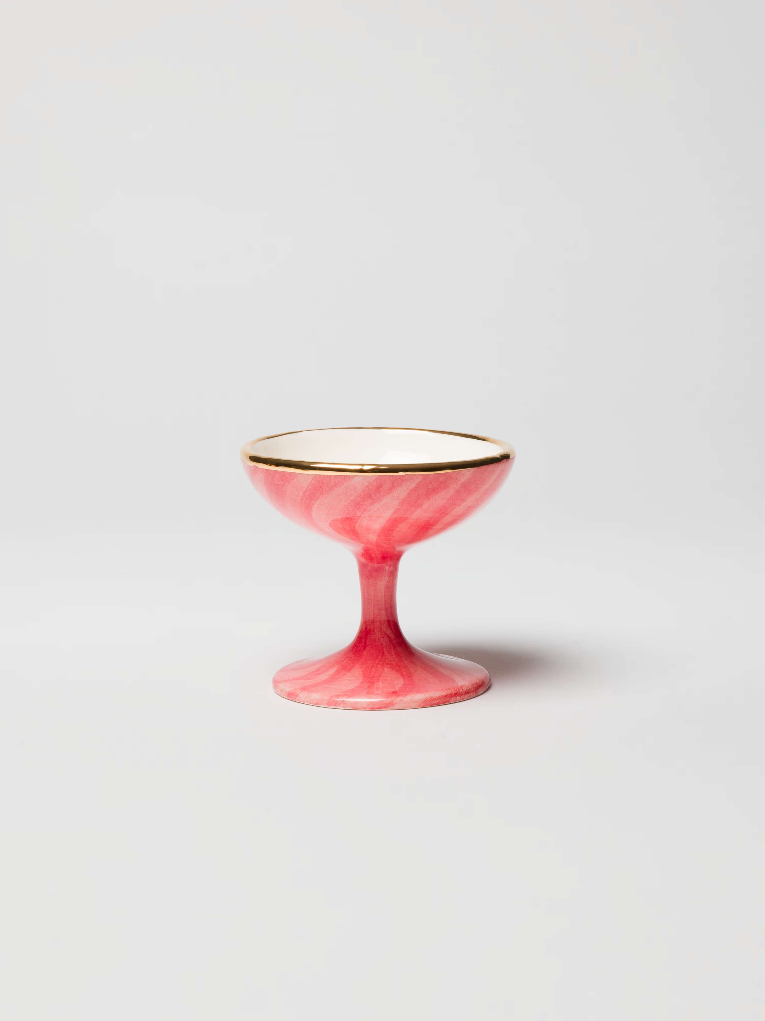 Ceramic Ice Cup in enSoie Red