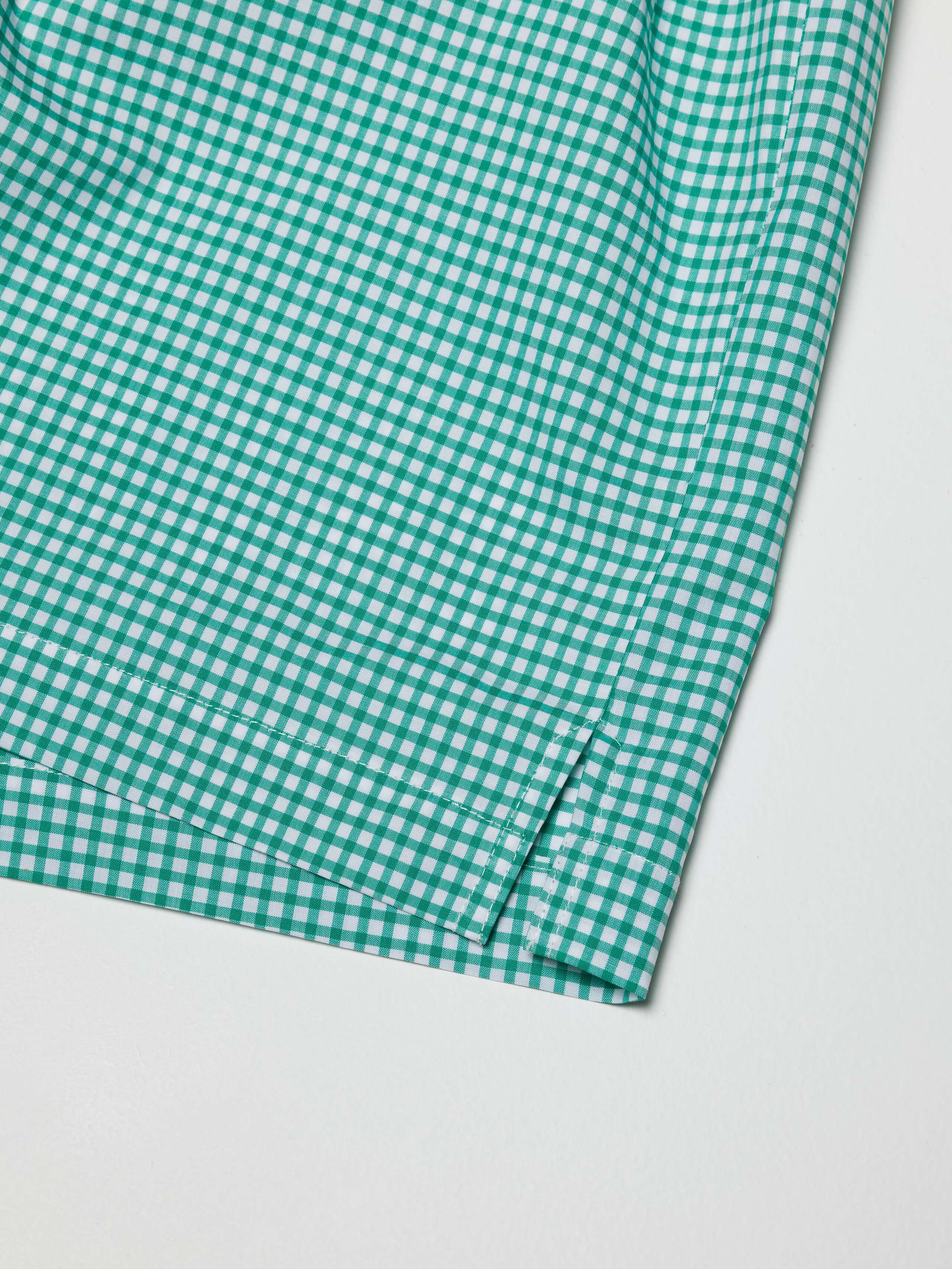Theo Boxershorts in Vivid Green vichy
