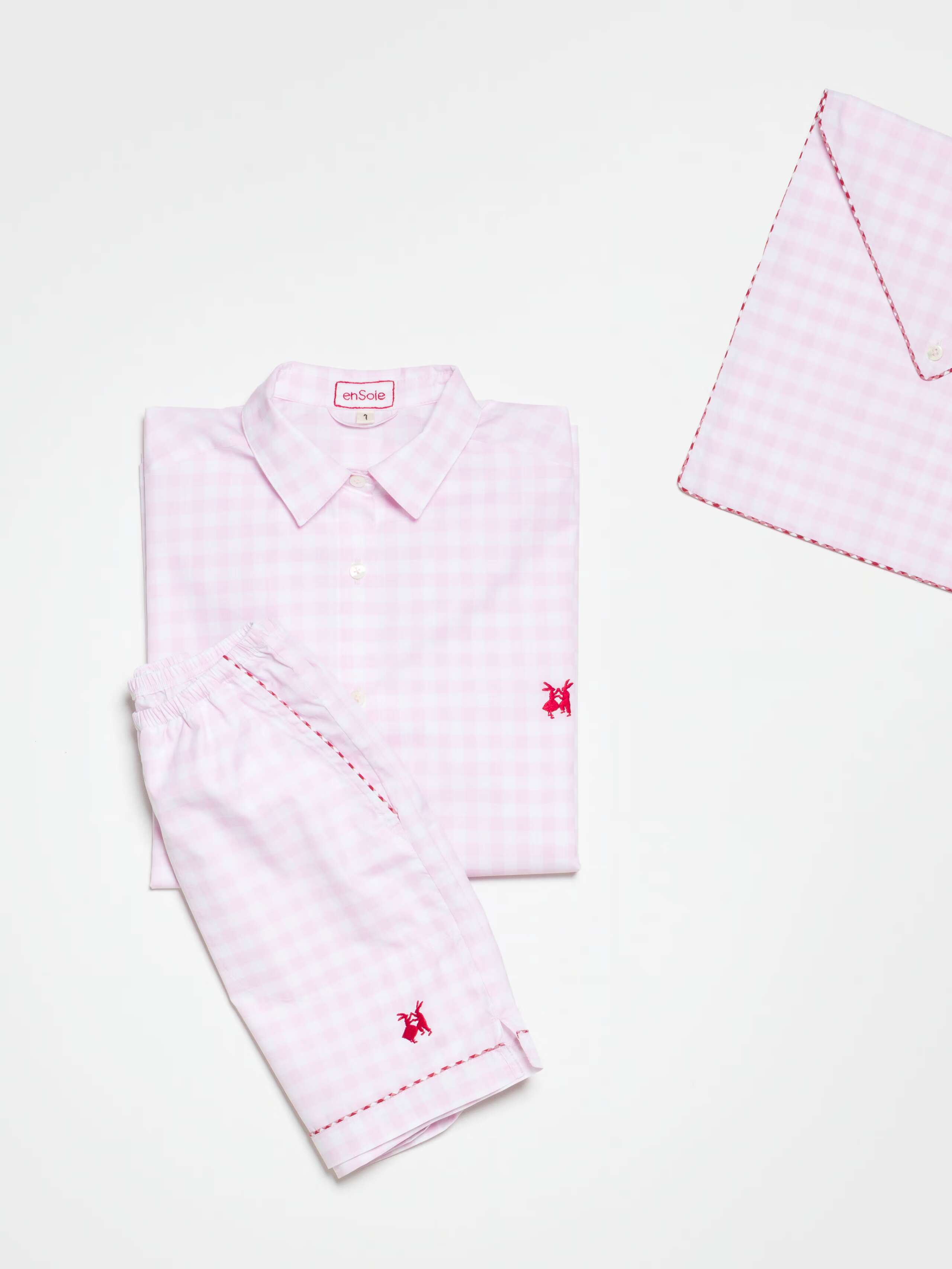 Daydream Set in Evening Rose vichy