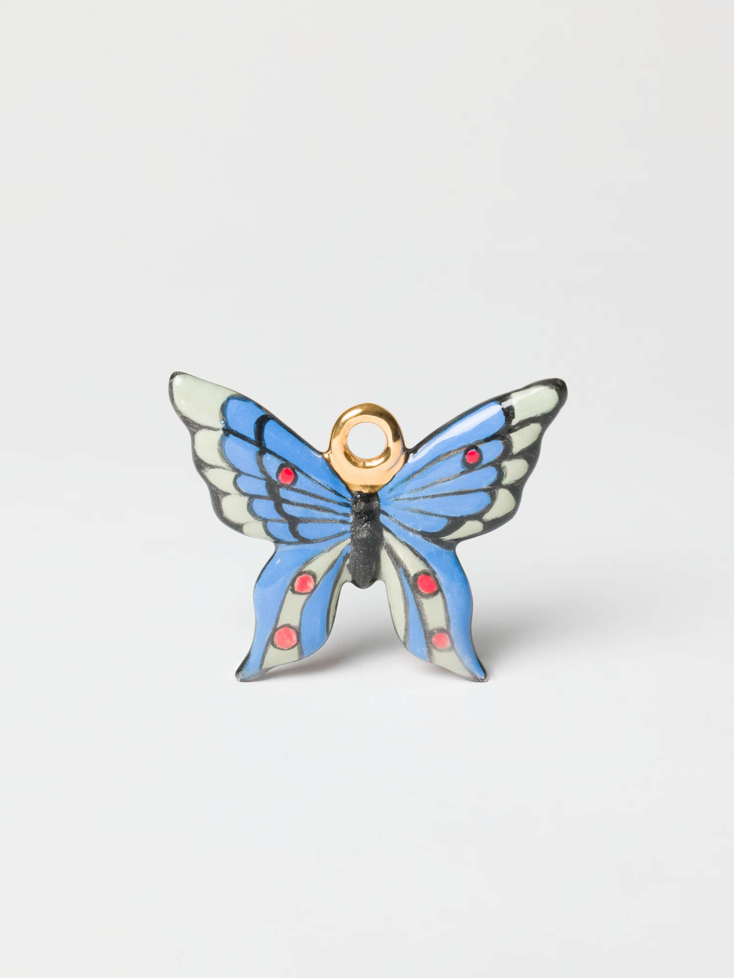 Product Shot of Blue Butterfly Ornament
