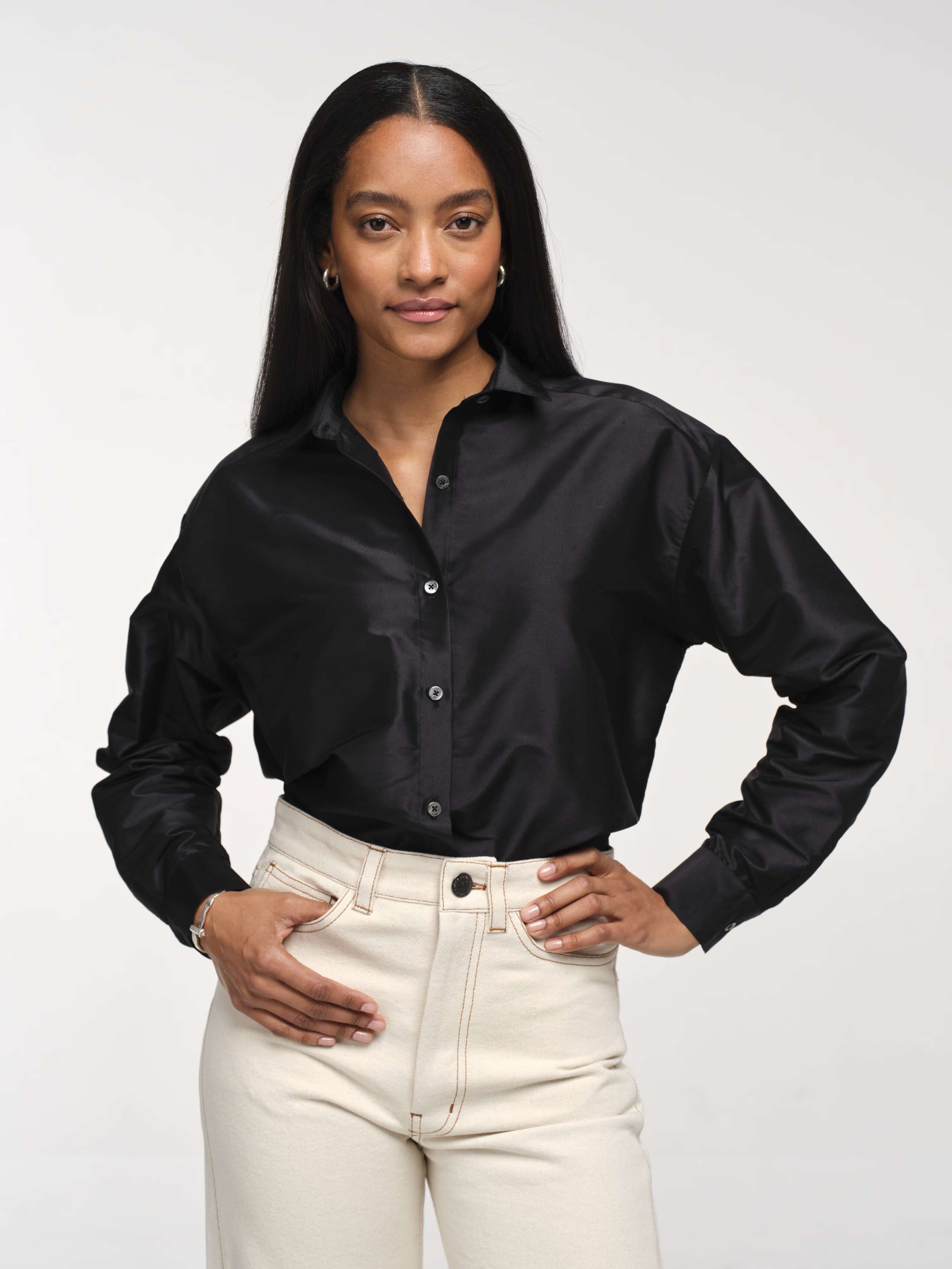 Francesca Blouse in black