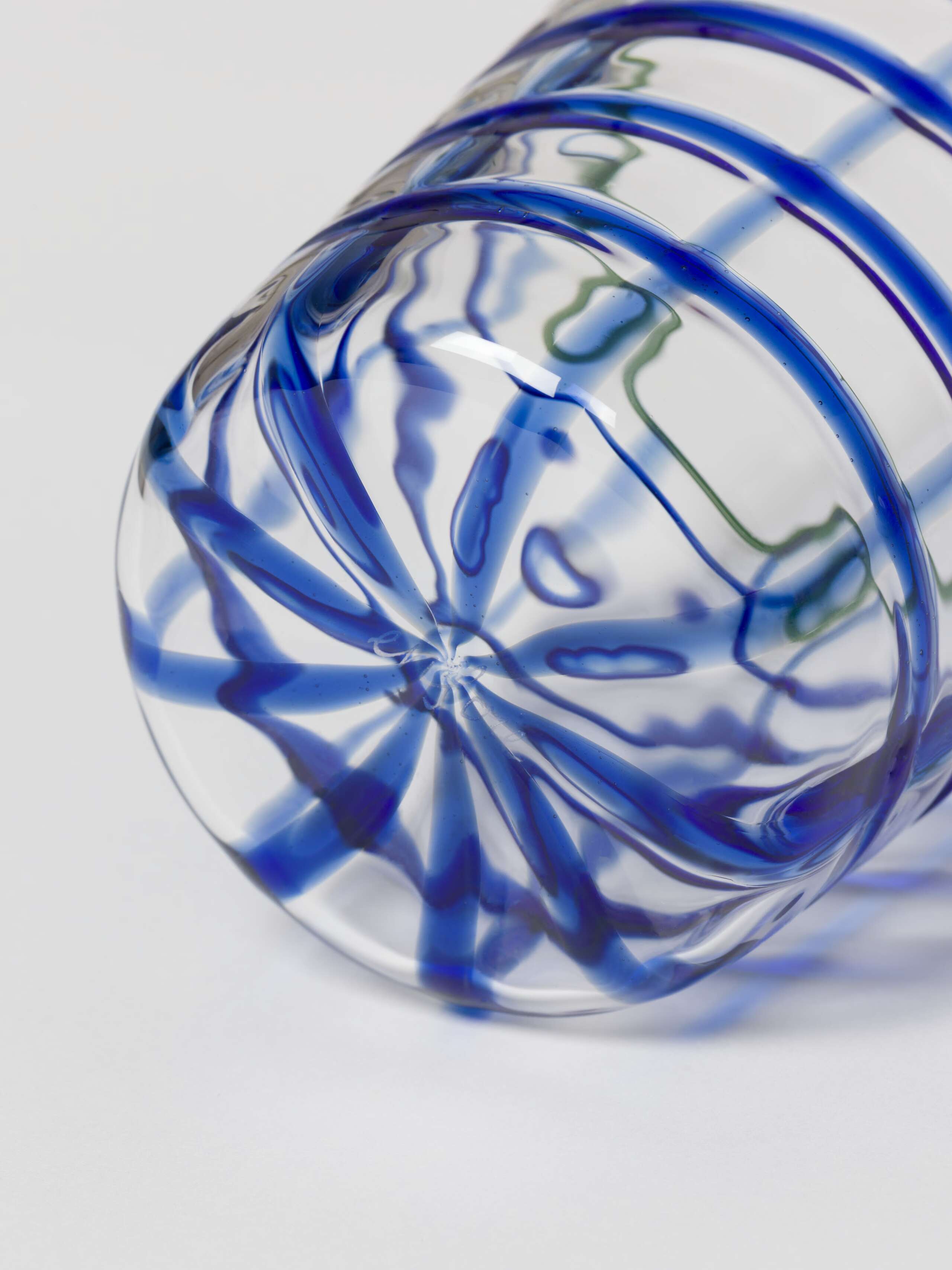 Glass Cup, Zurich Navy bottom