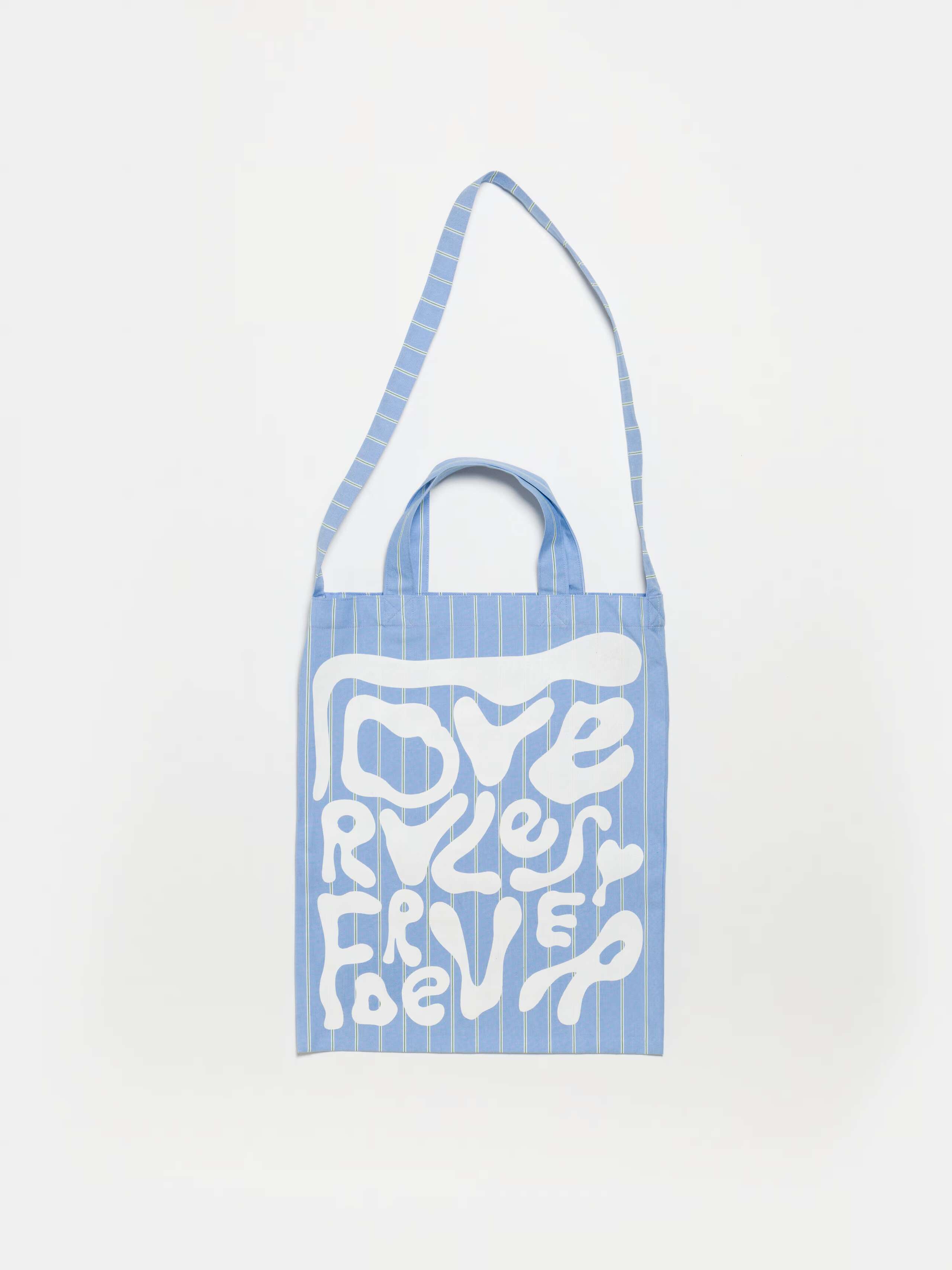 Product Shot Carry All Bag in Oxford Stripes Blue 