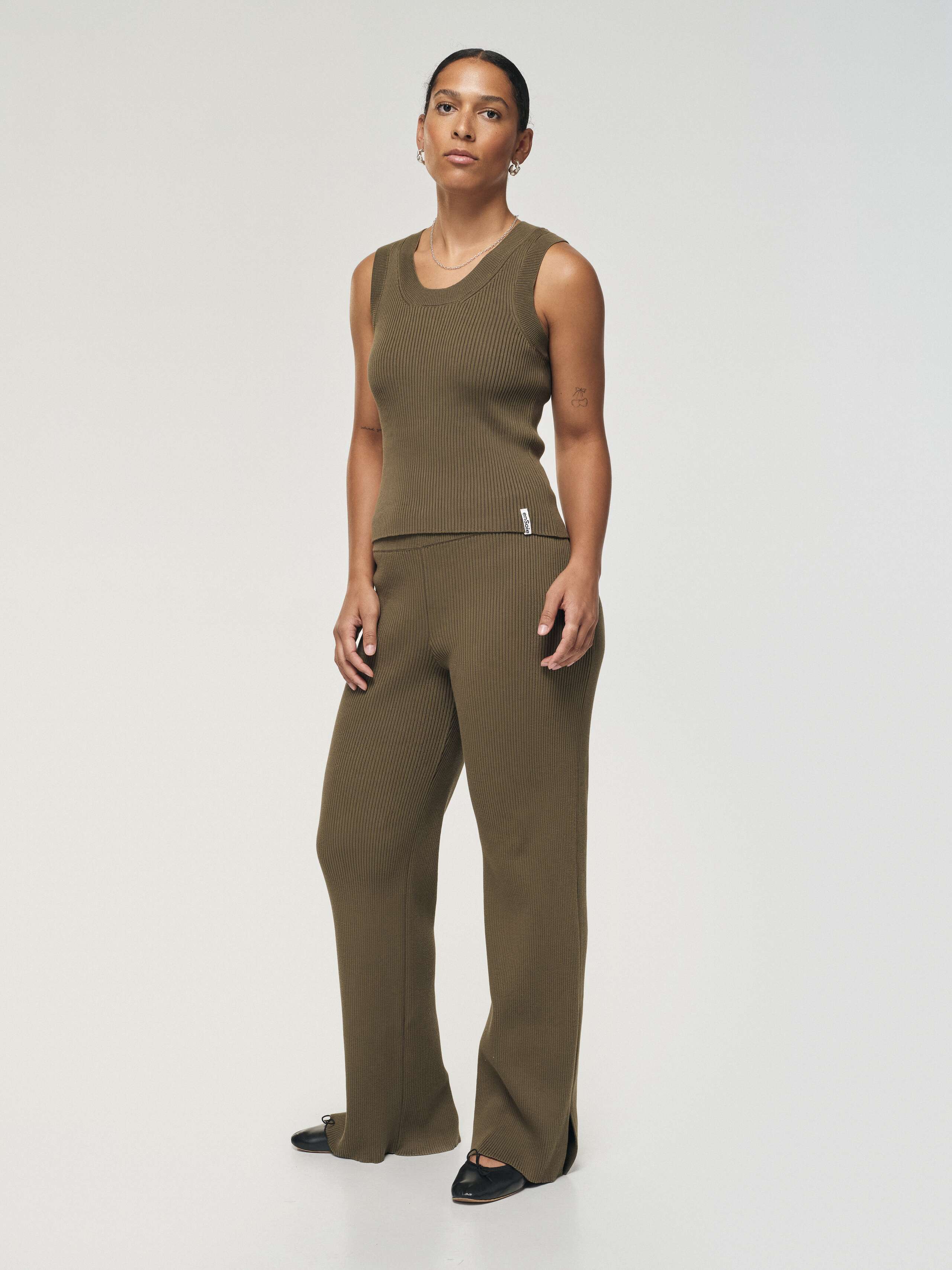 Emma trousers in khaki