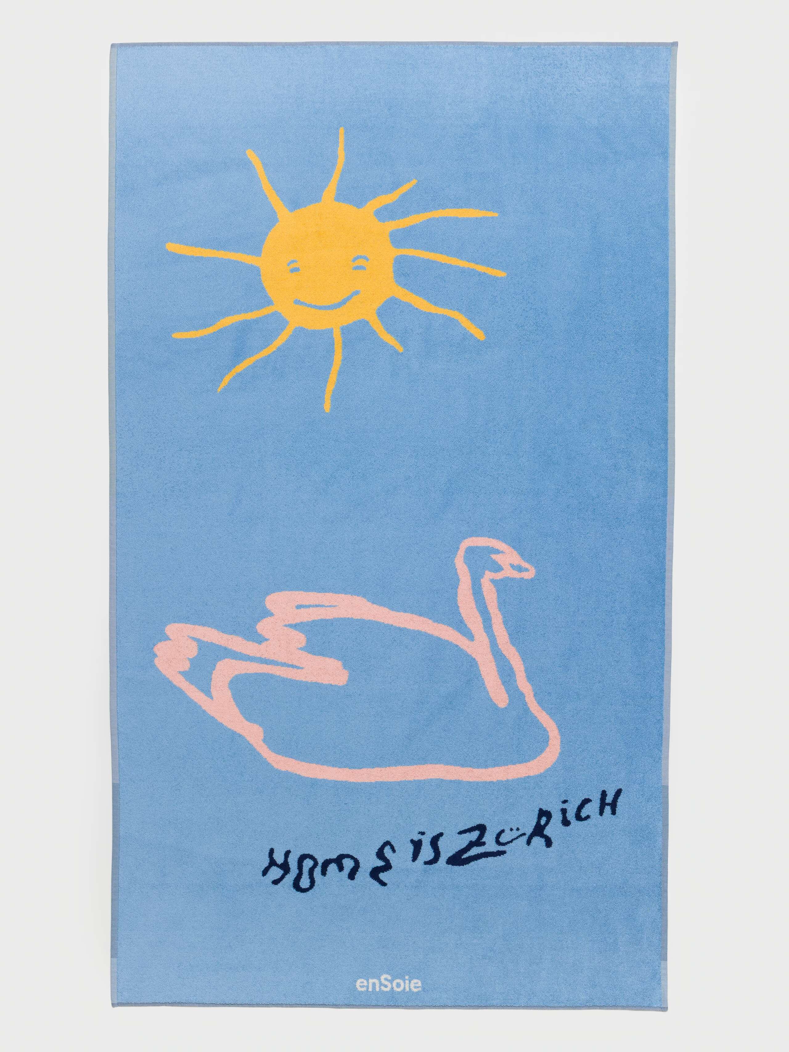 Product Shot of Terry Towel Zurich is Home Blue