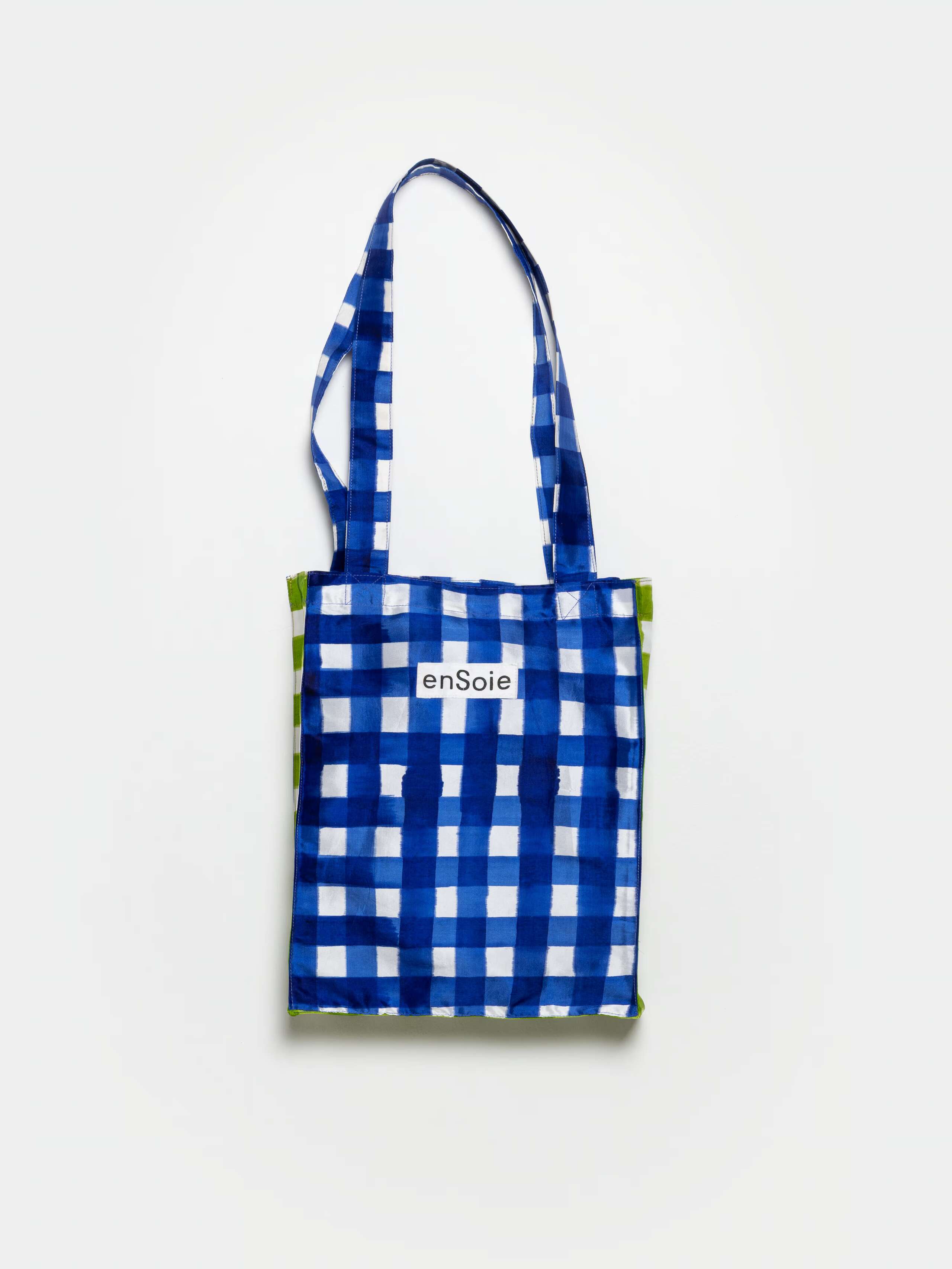 Product Shot of Carry Less Bag Doupion Silk in Ocean Blue