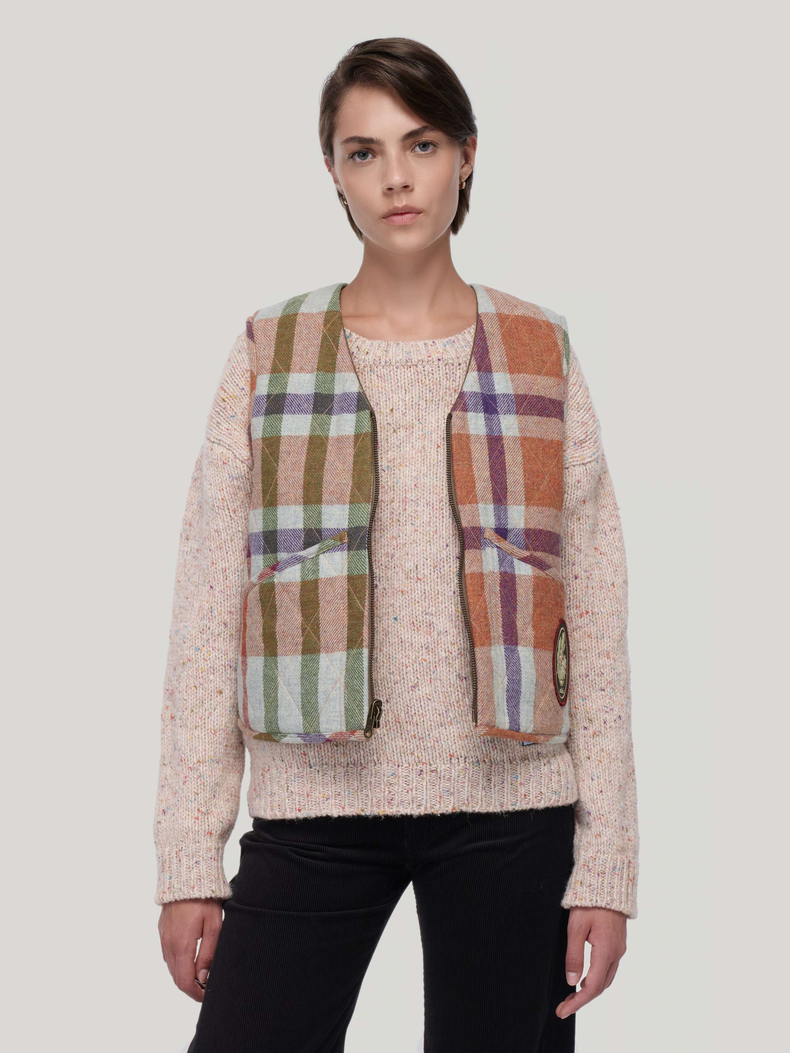 Bobby vest, reversible