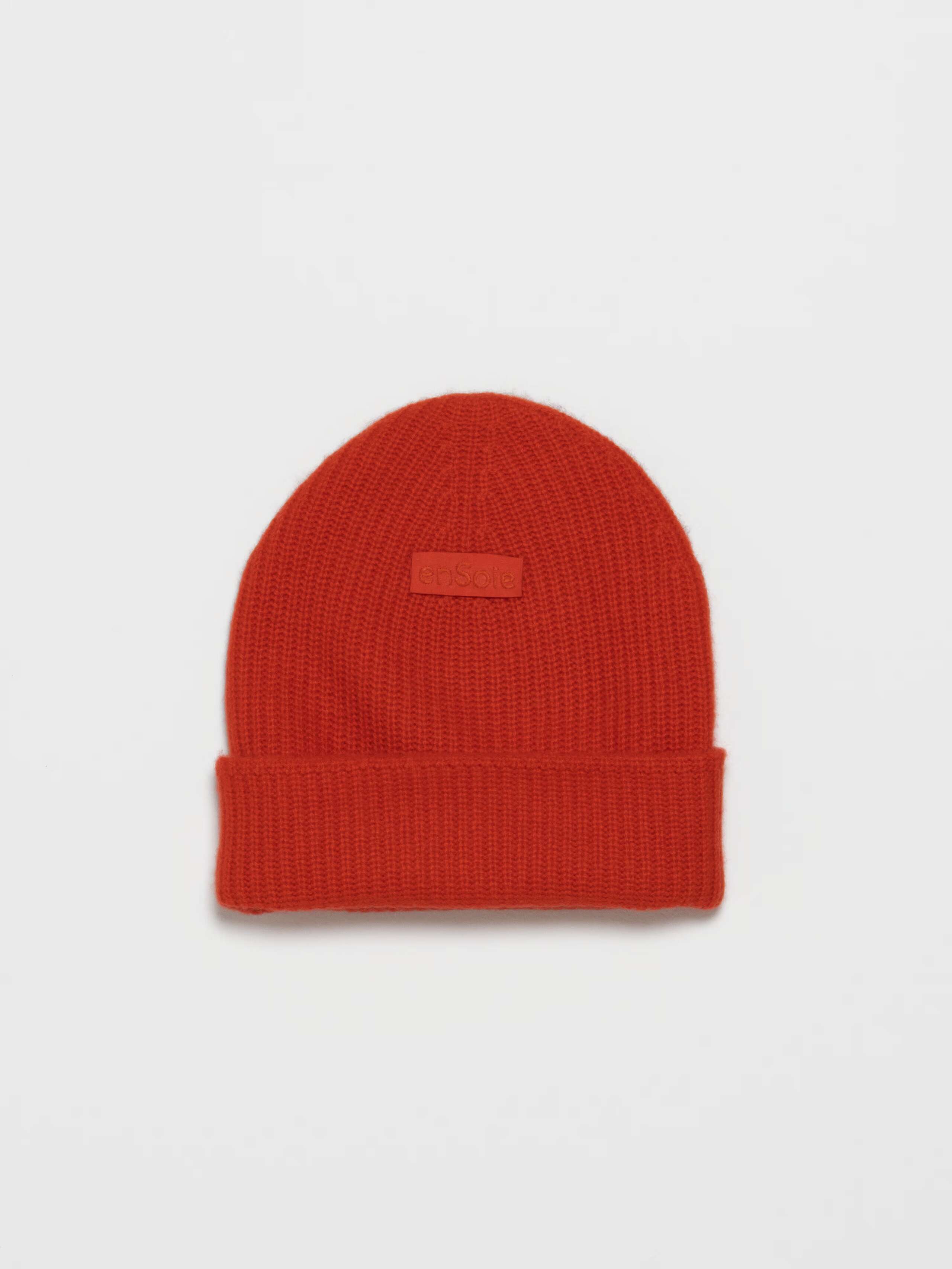 Product Shot of Bree Beanie in Red