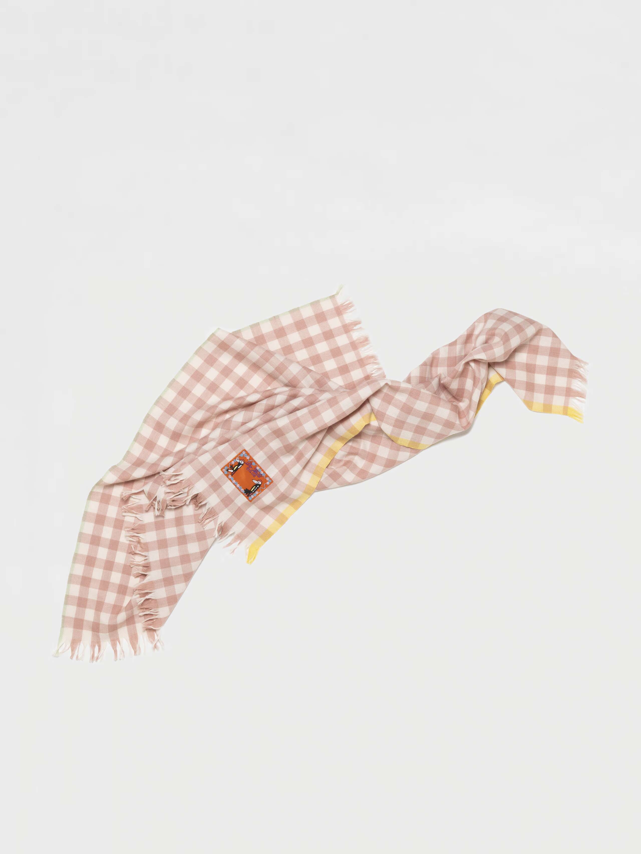 Product Shot of Saga Scarf 85 in Sweet Rose