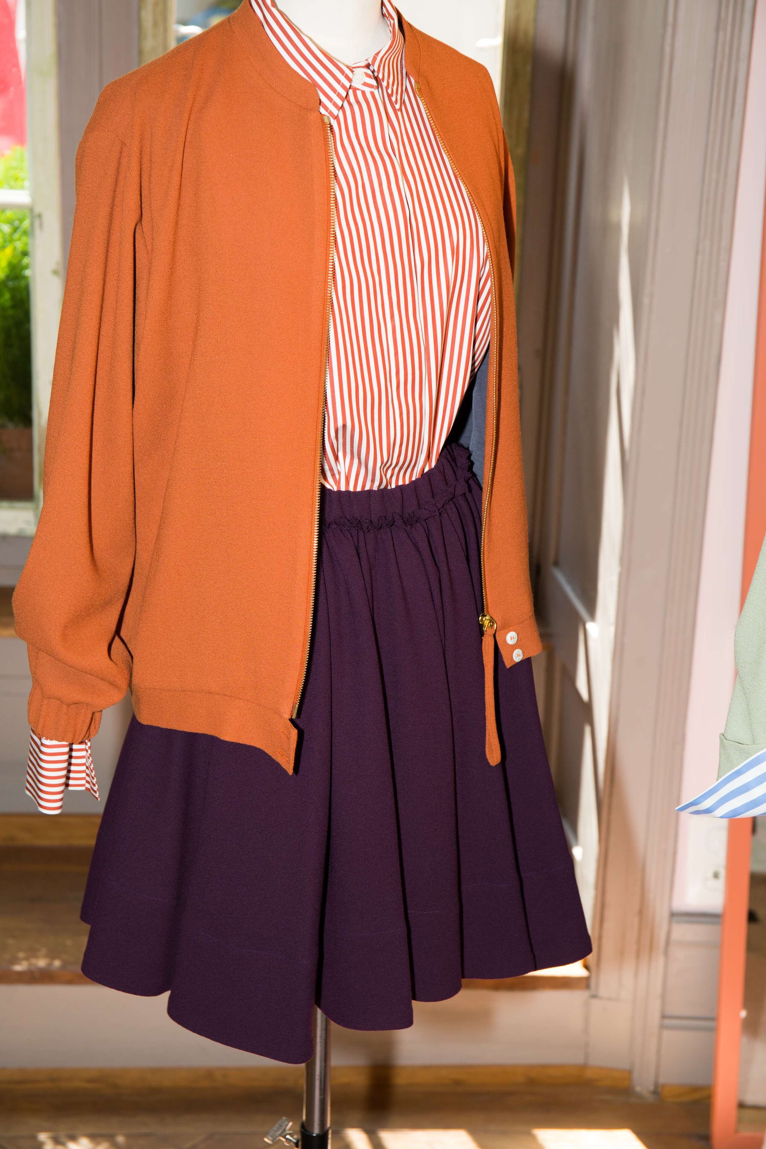 enSoie woolcrepe garment collection