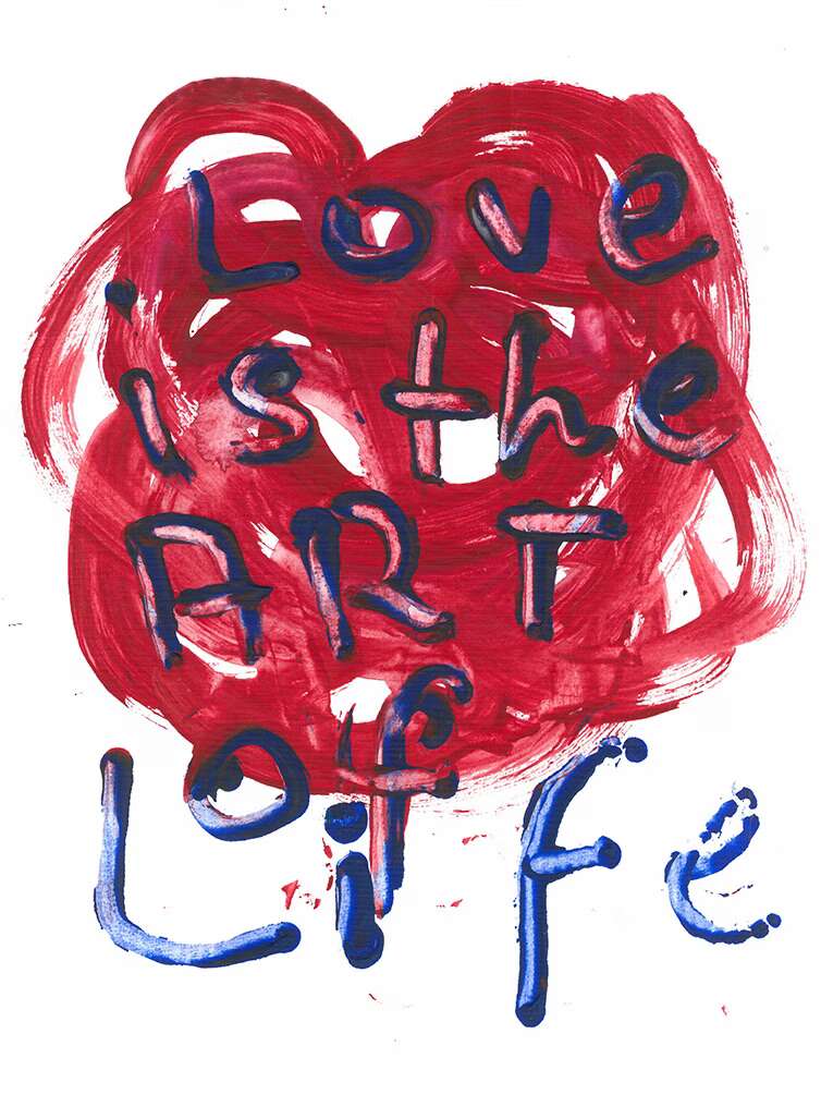 Love is the art of life