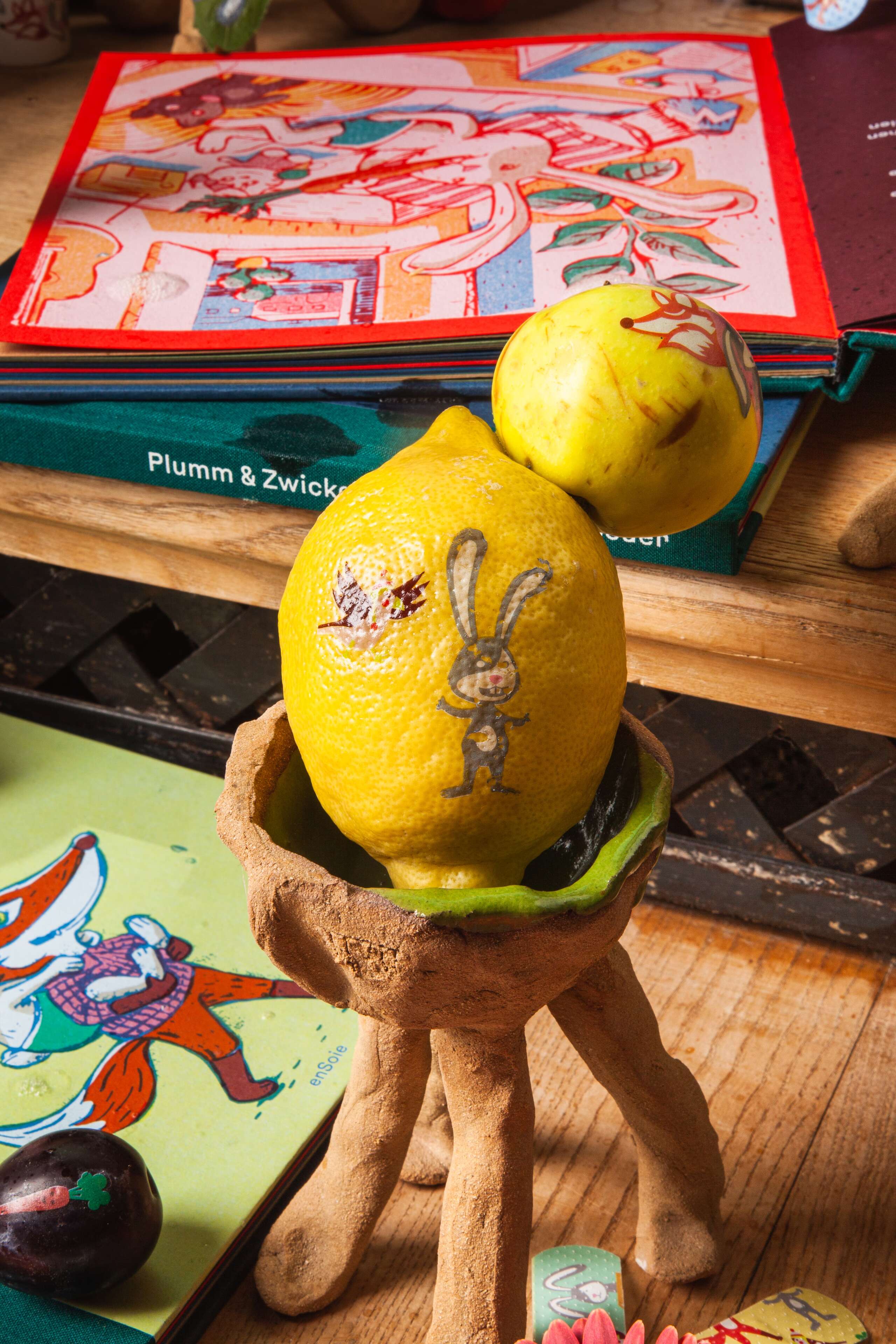 Plumm & Zwickel, petit enSoie