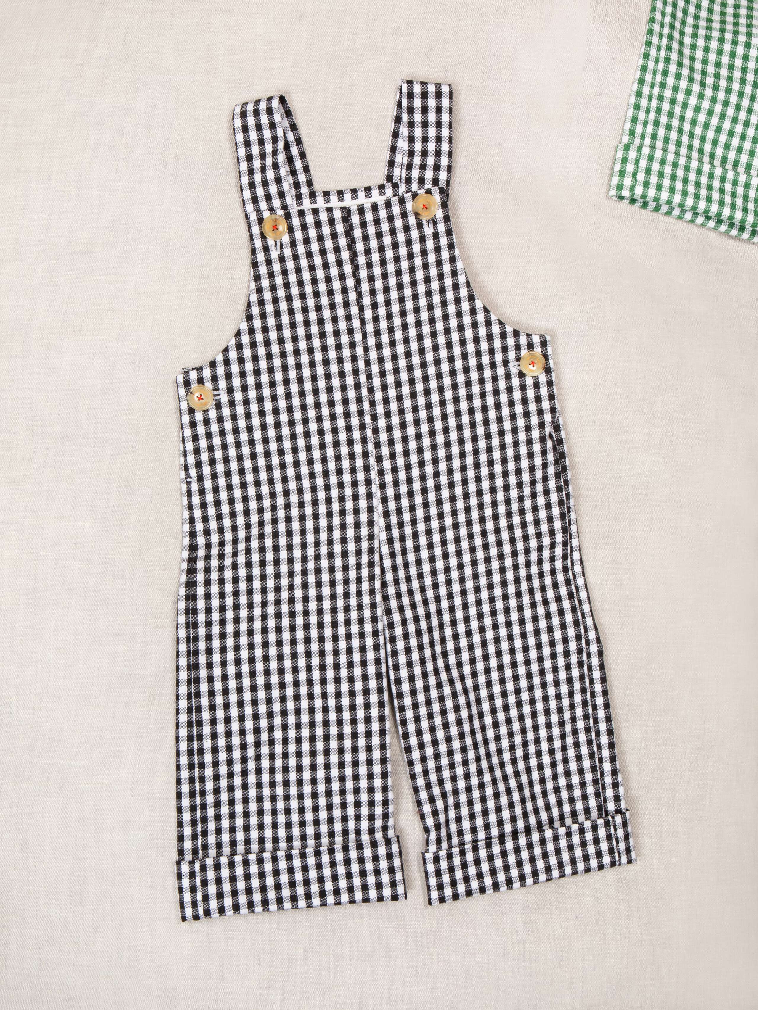 Baby overalls vichy 