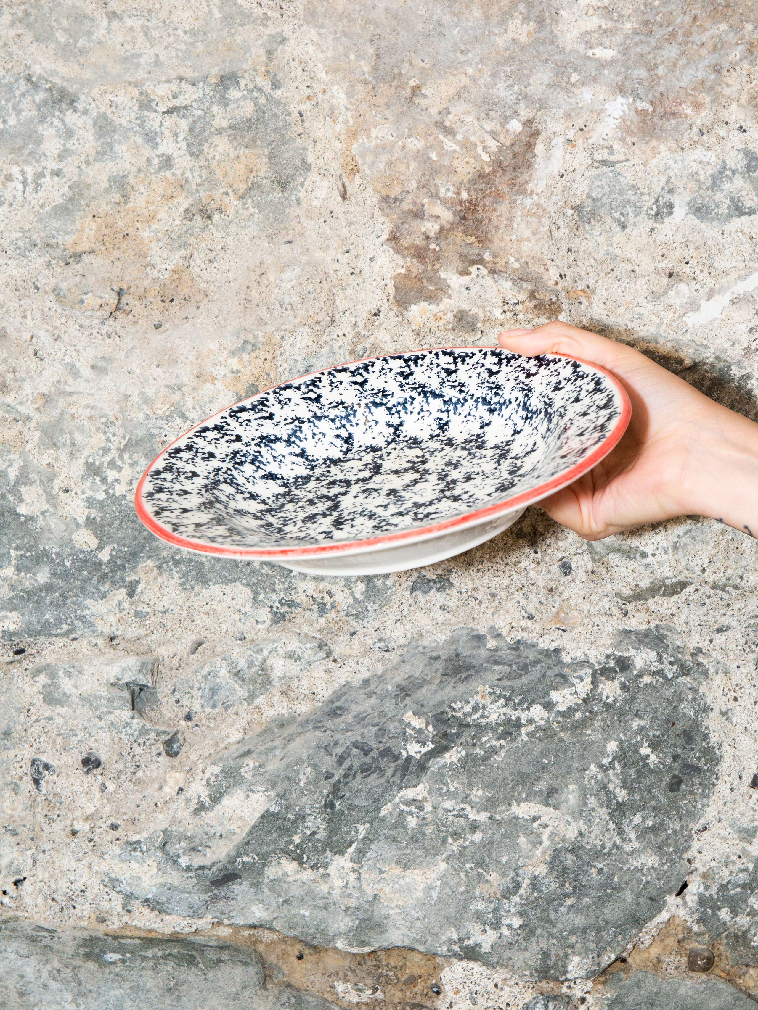 Natural print navy collection