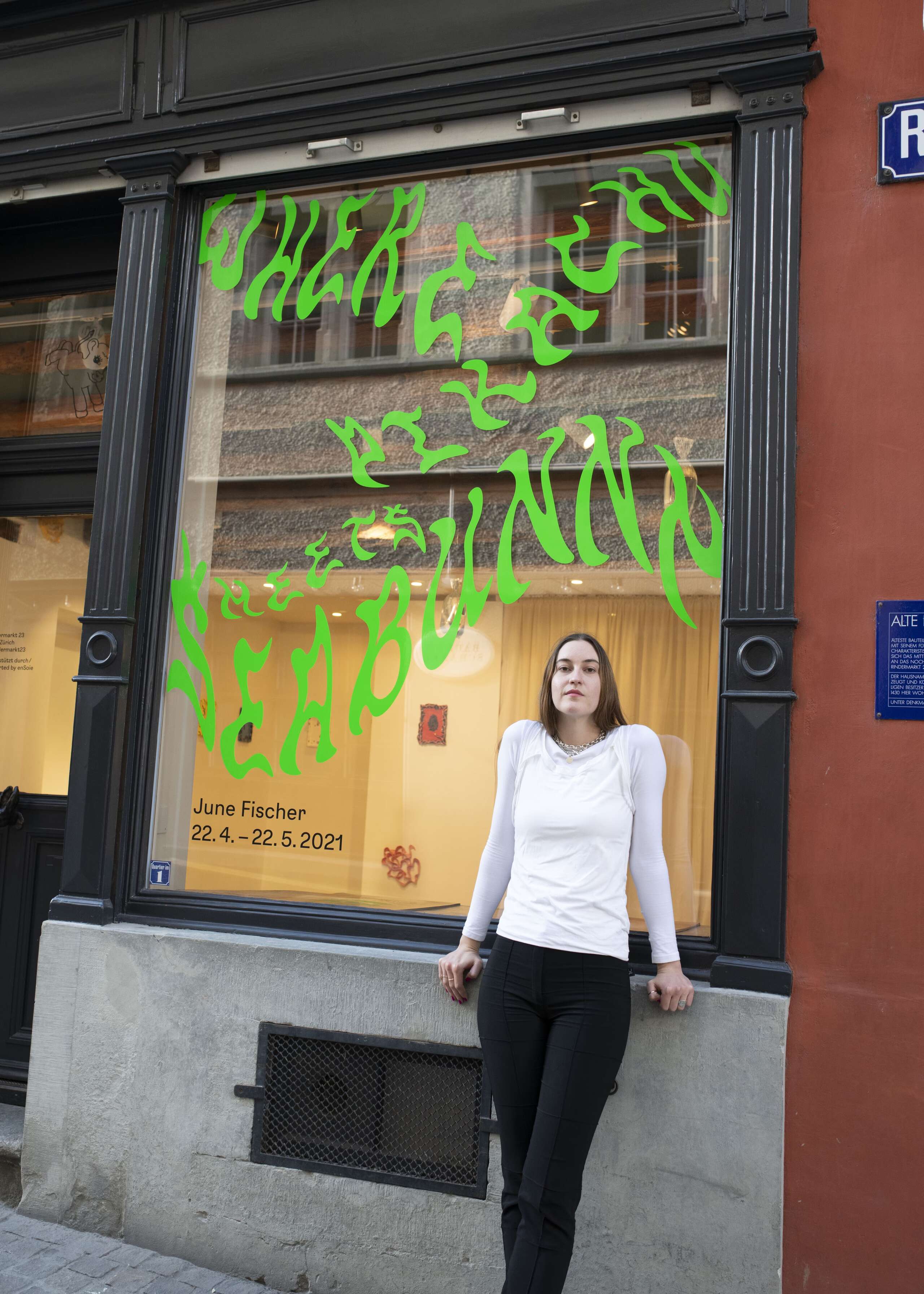 June Fischer at Rindermarkt 23