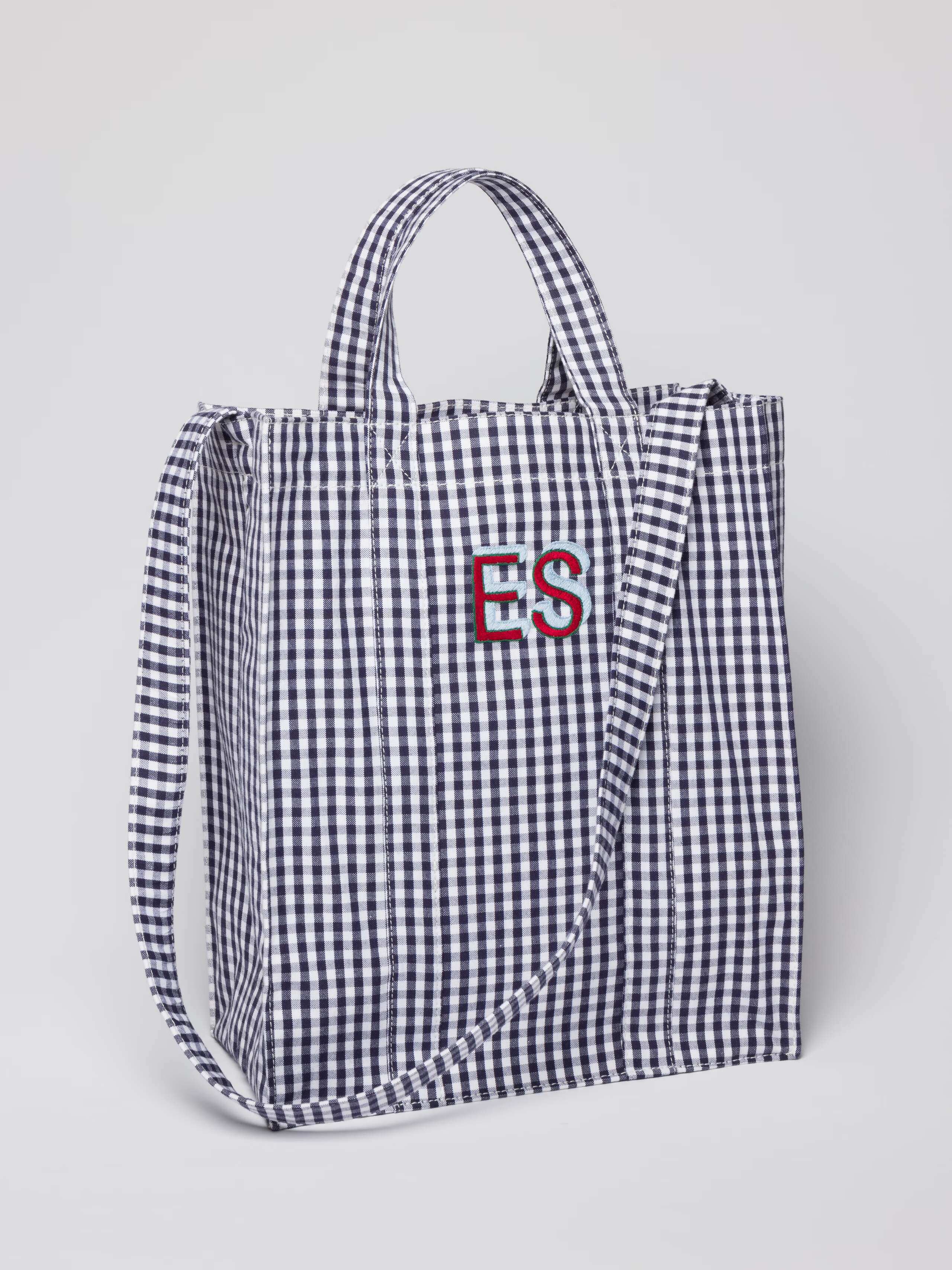 Cabas bag personalised with monogram