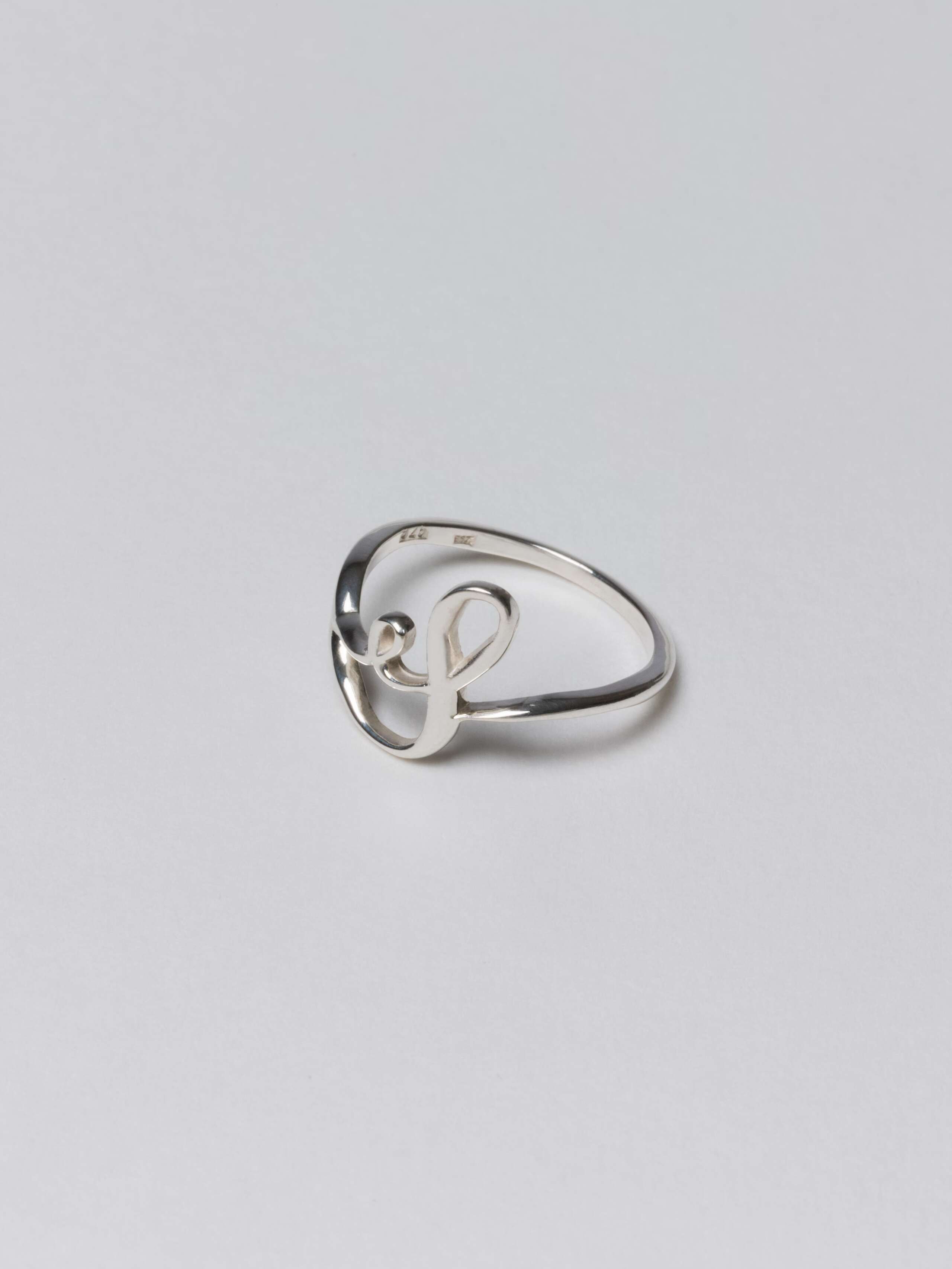 eS Ring in sterling silver