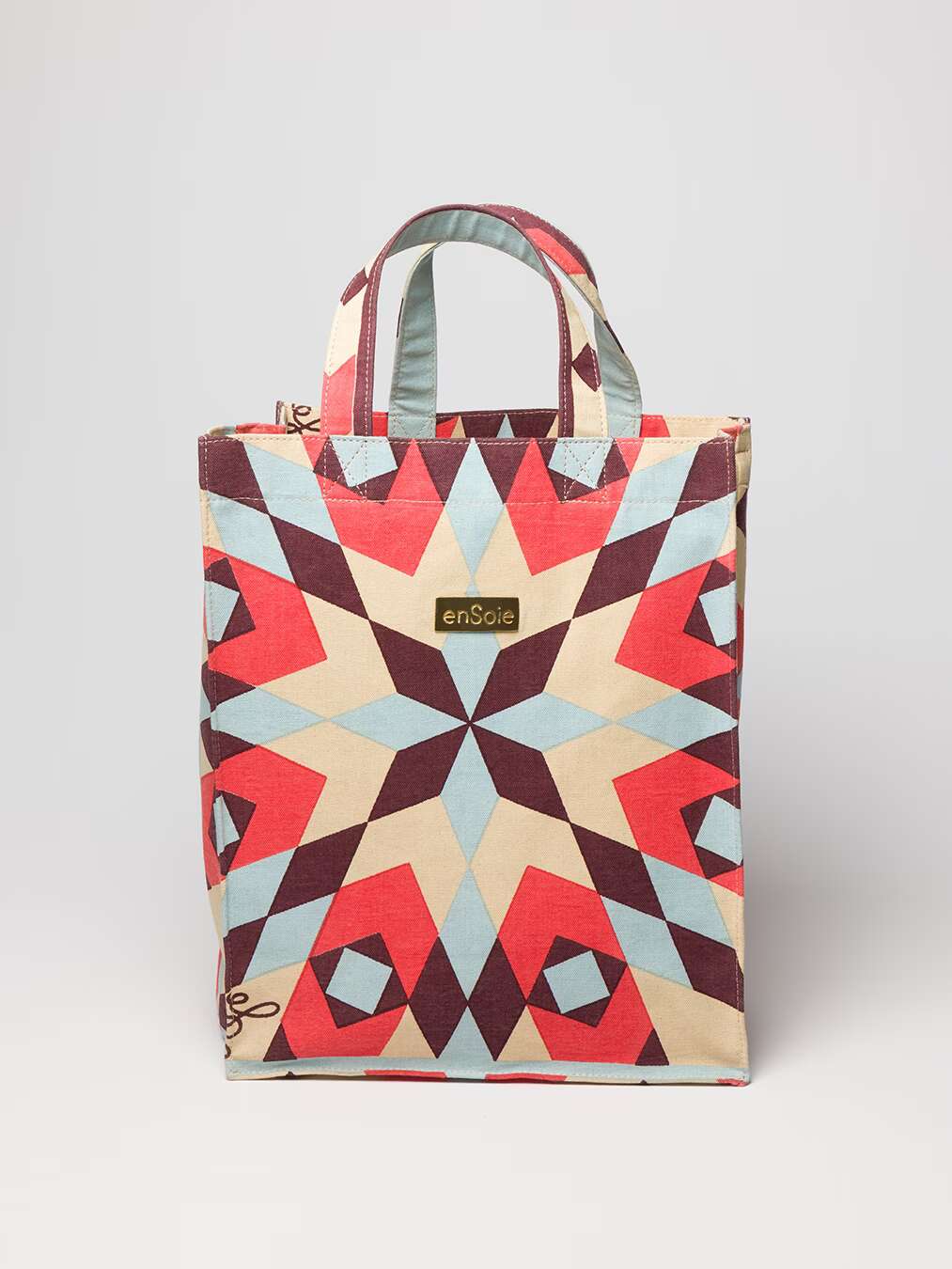 Picture of a colourful shopper bag