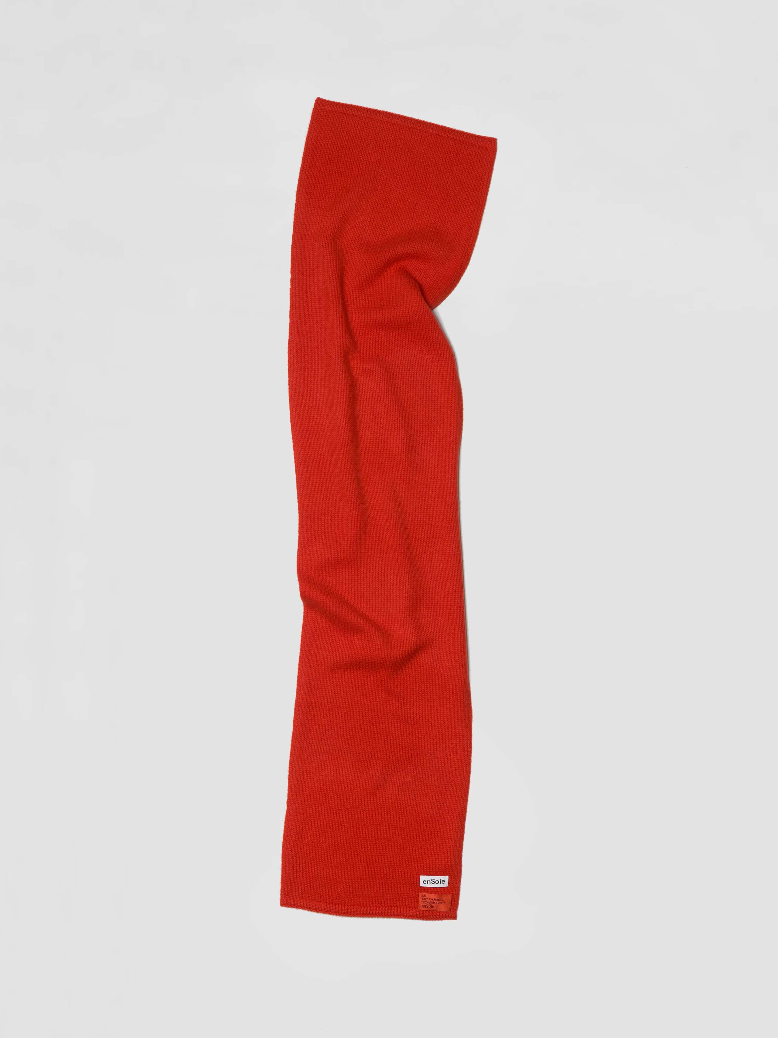Sami Cashemre scarf in Let it be Red