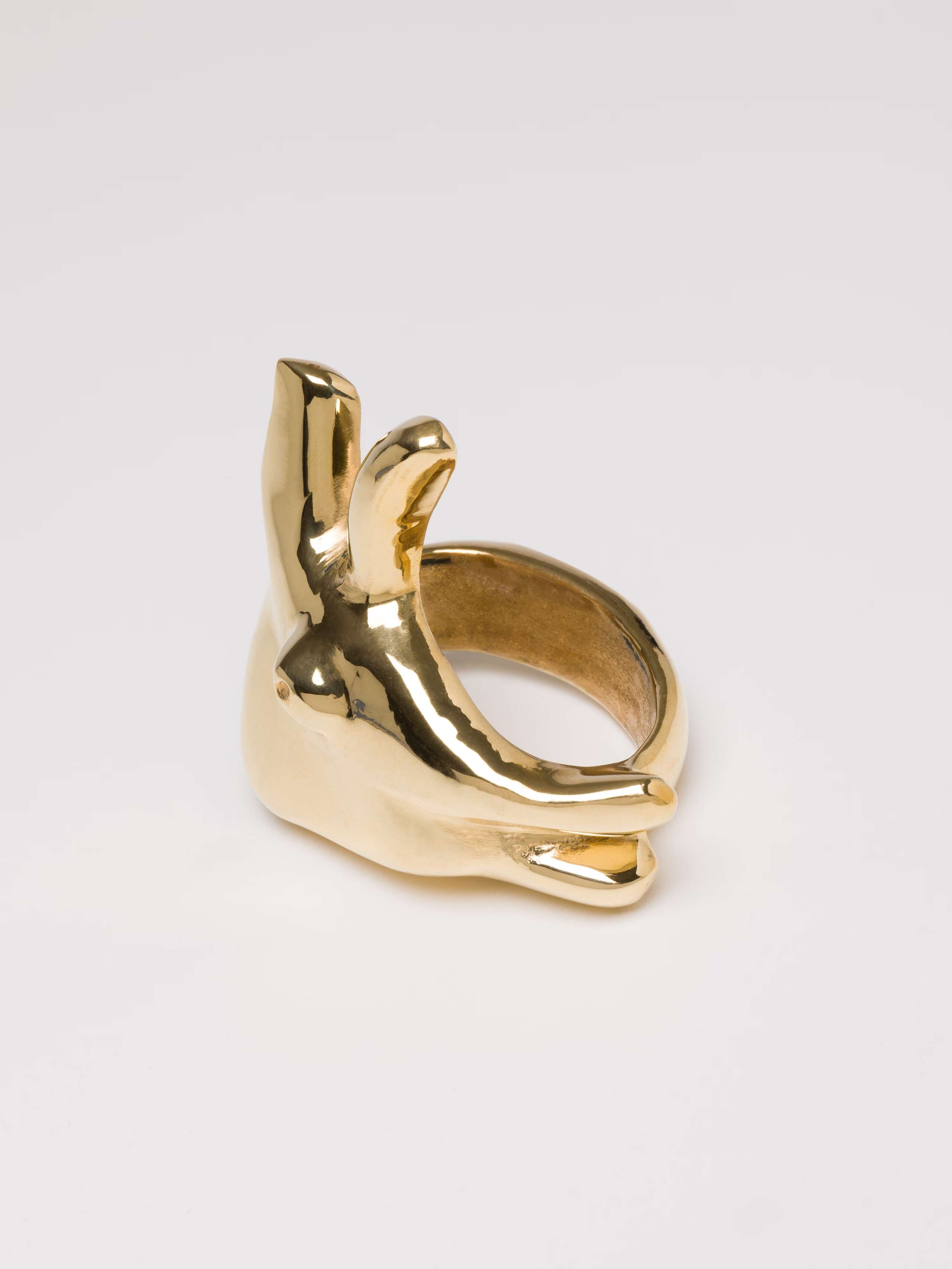 Napkin Ring brass Creature
