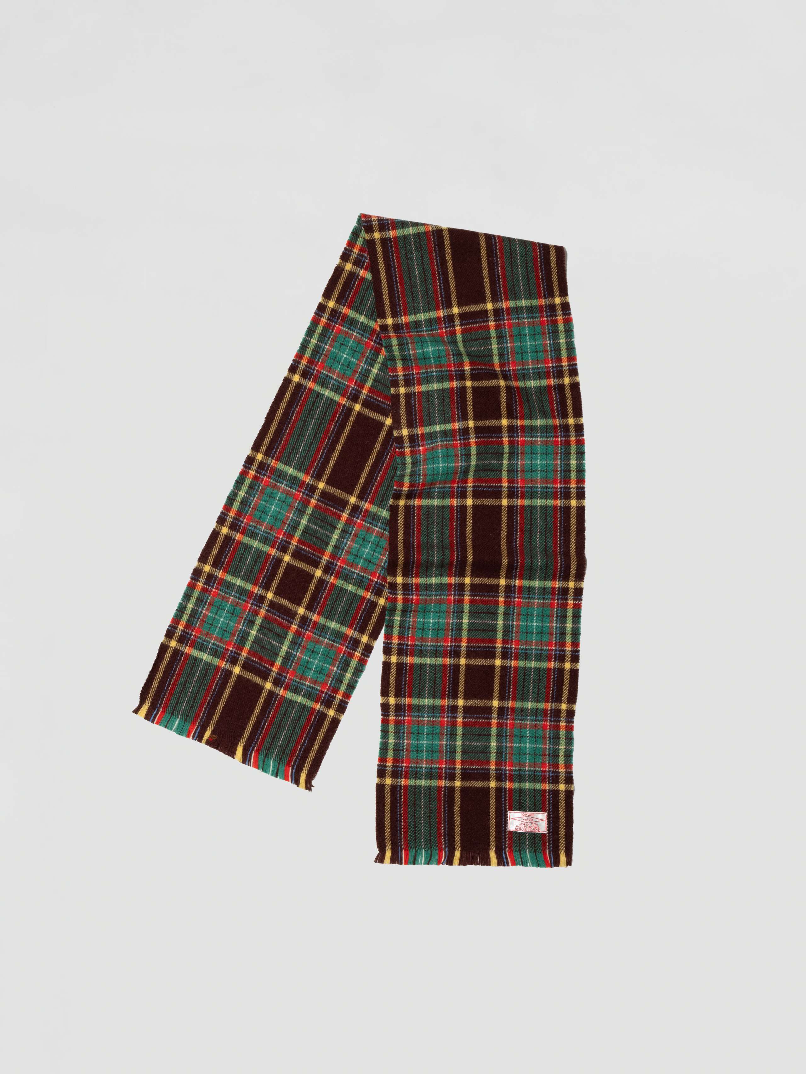 Dale Scarf wool check