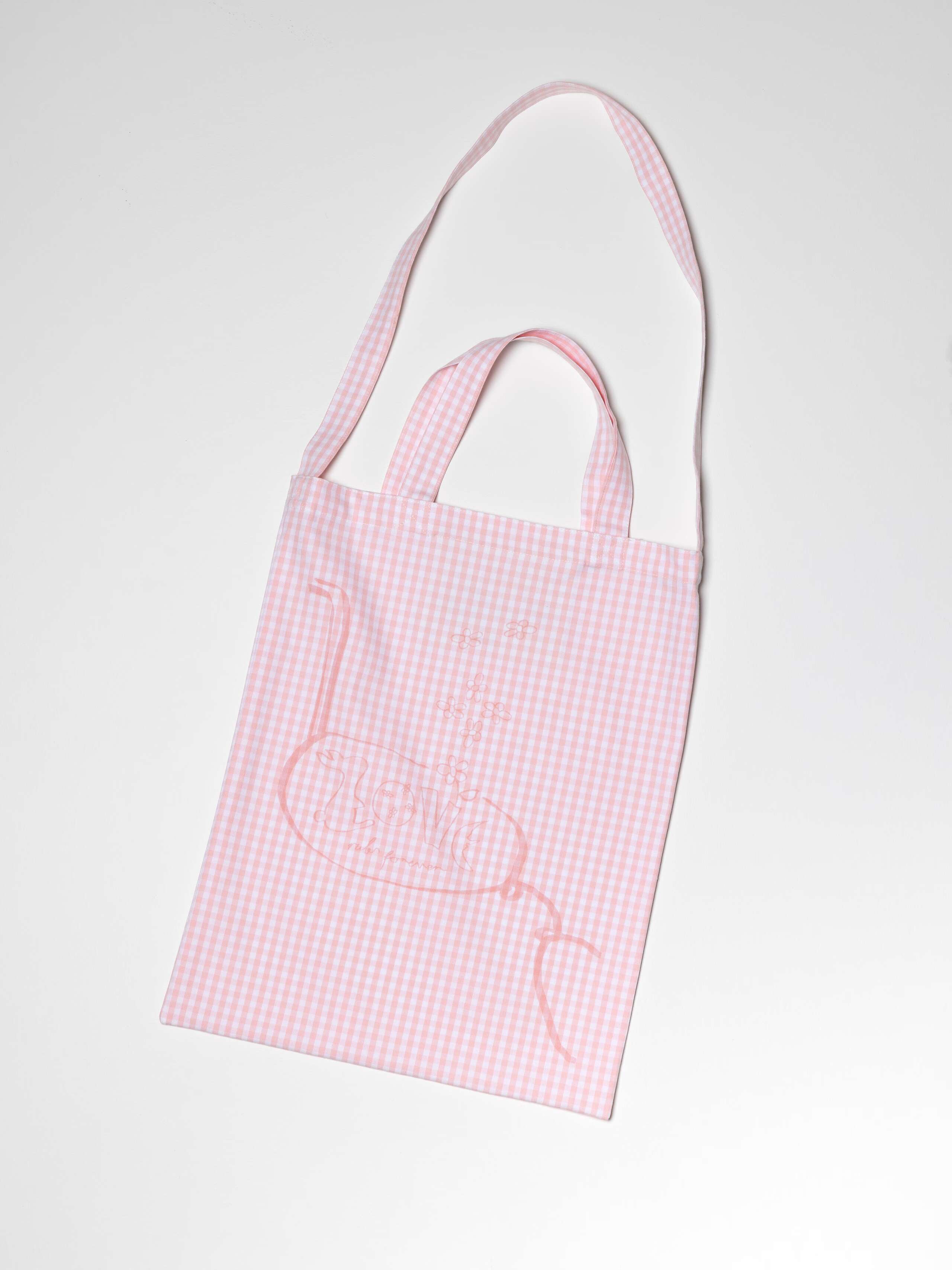 Limited edition carry all bag Sean in pink vichy