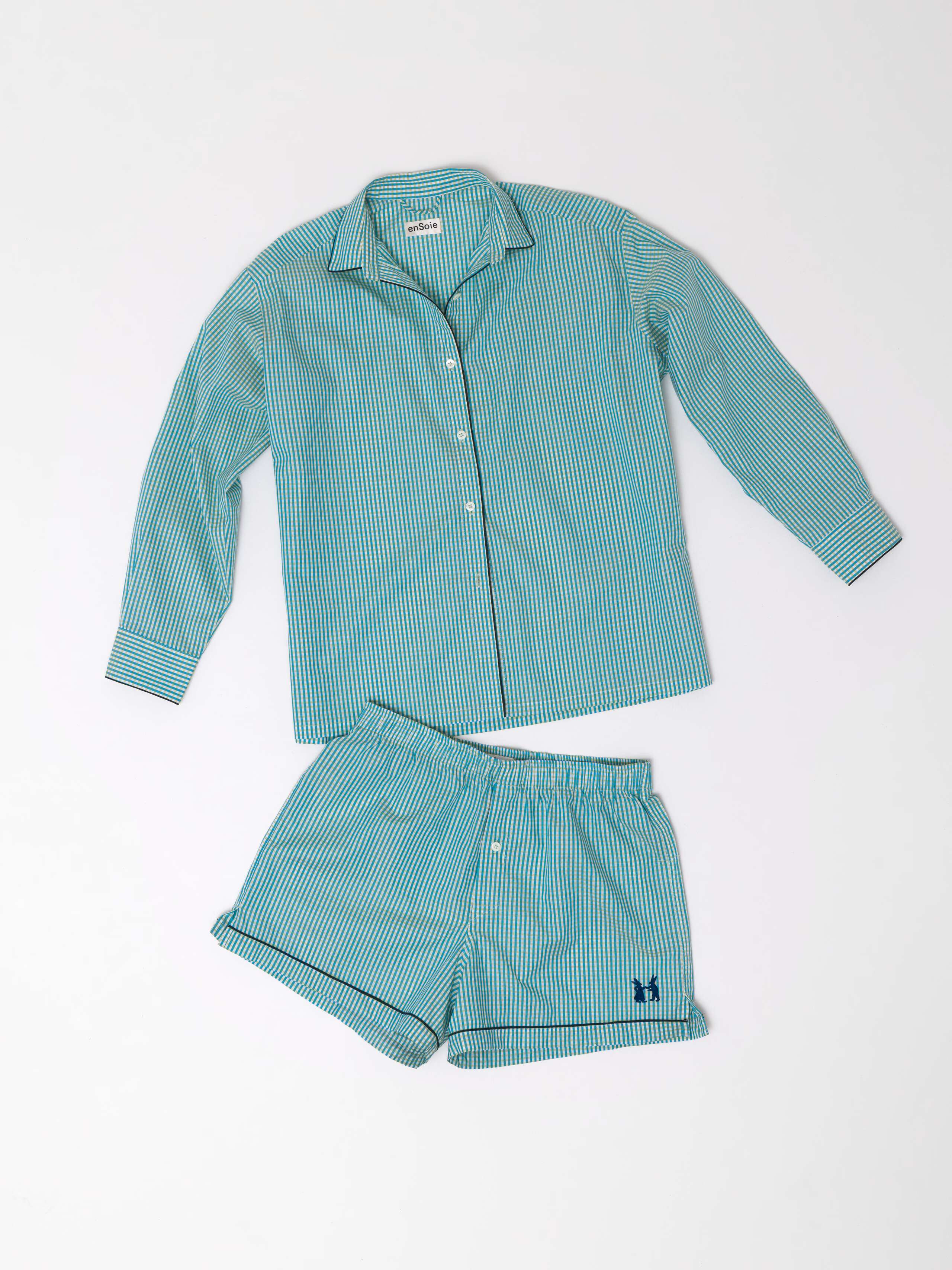 Daydream Set in capri vichy check