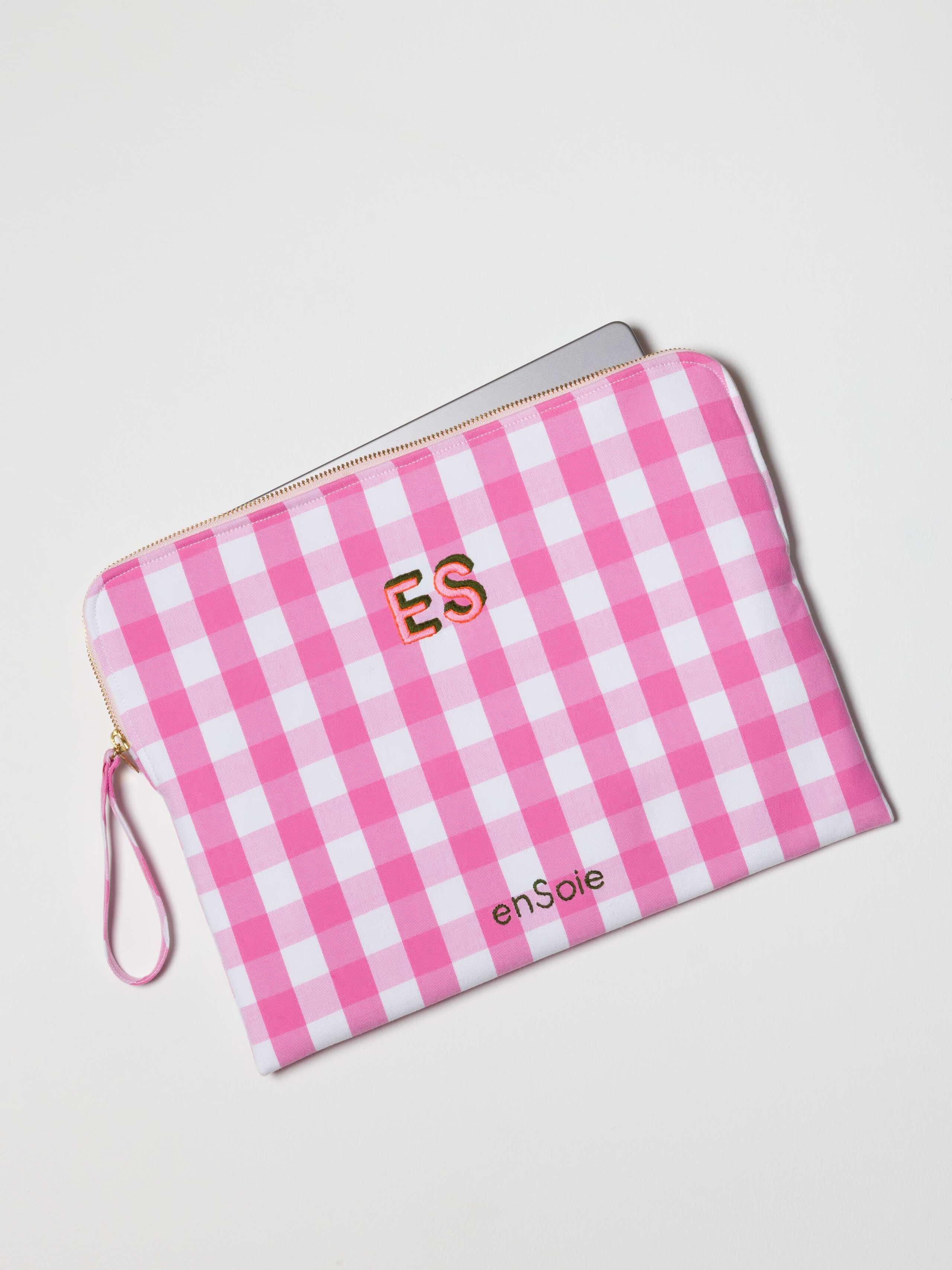 Personalised Jules Laptop Case in Rose Garden
