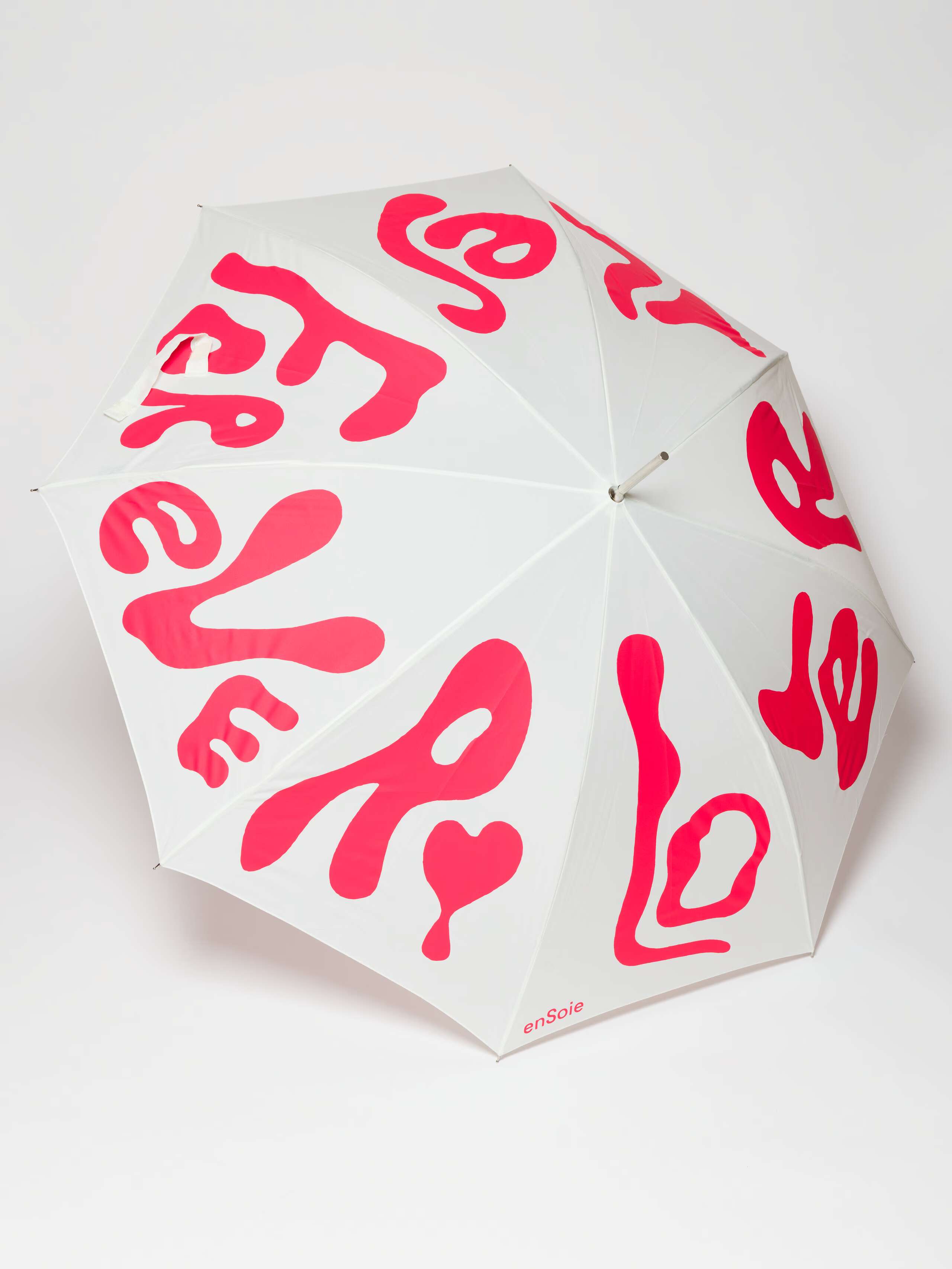 Picture of a white umbrella