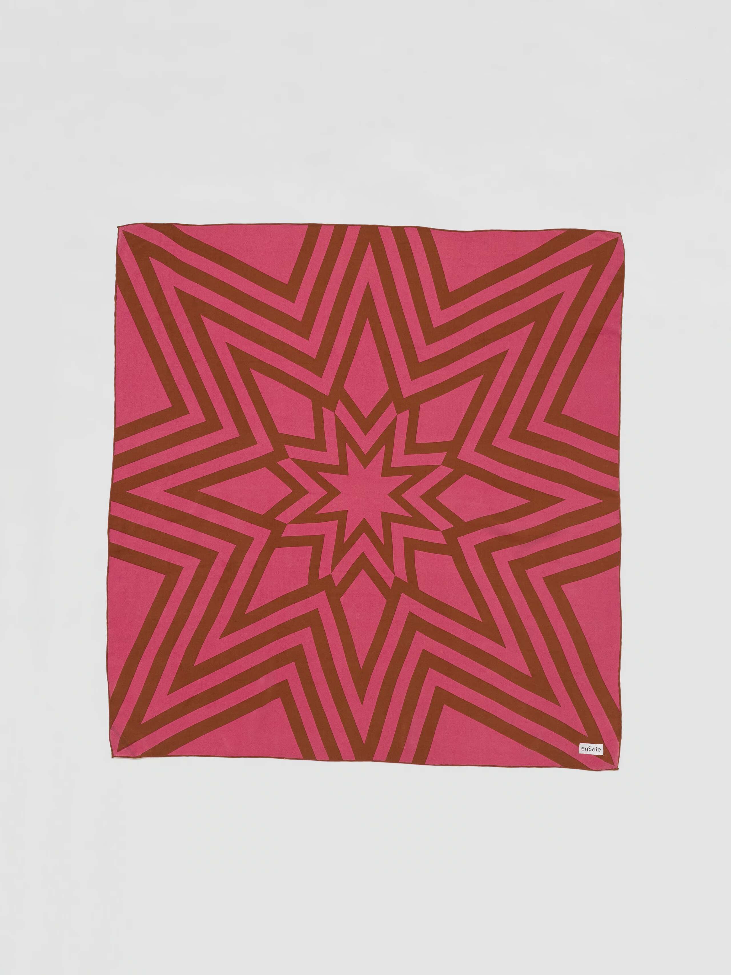 star foulard in silk