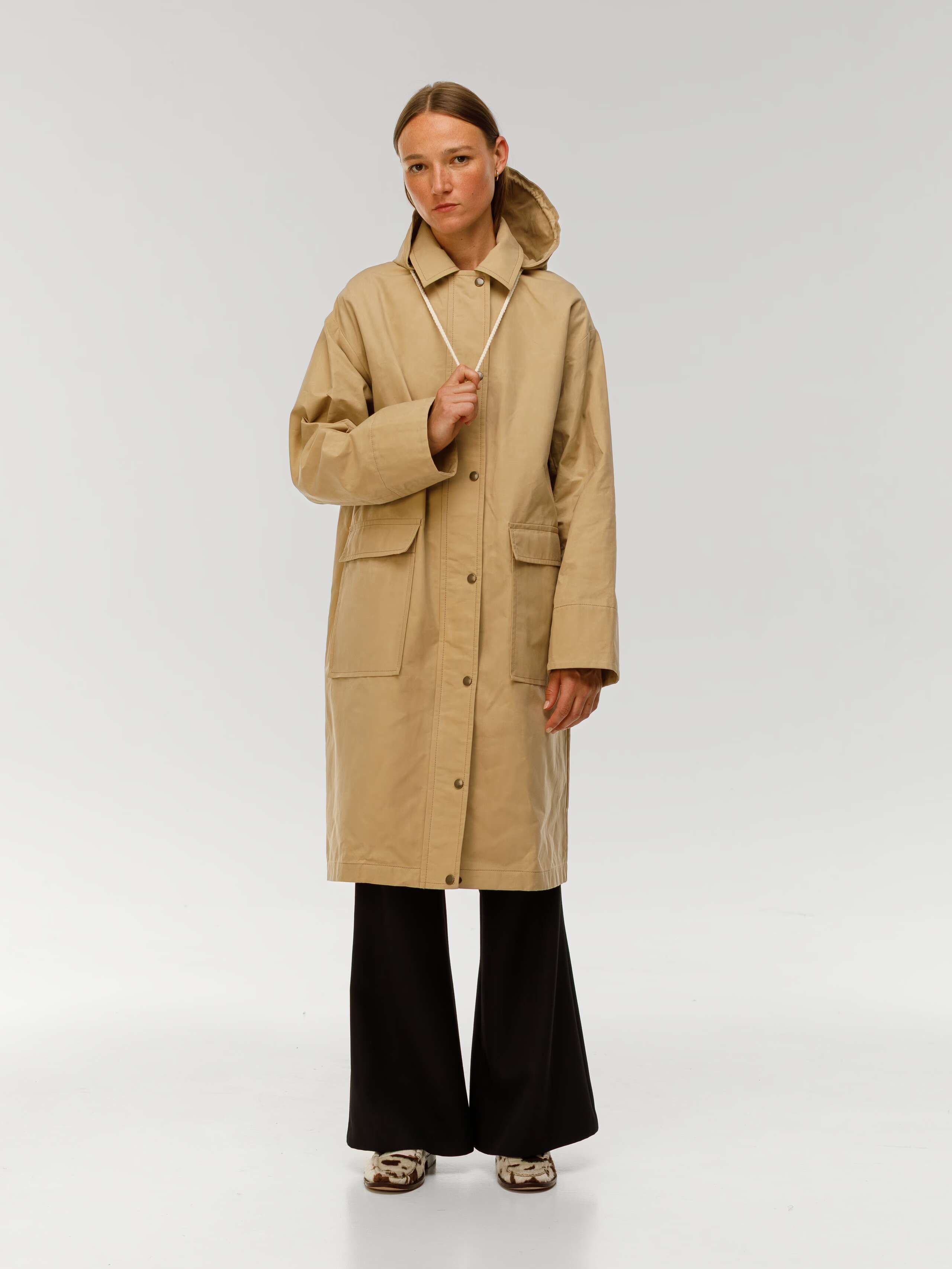 Ottilia coat in beige