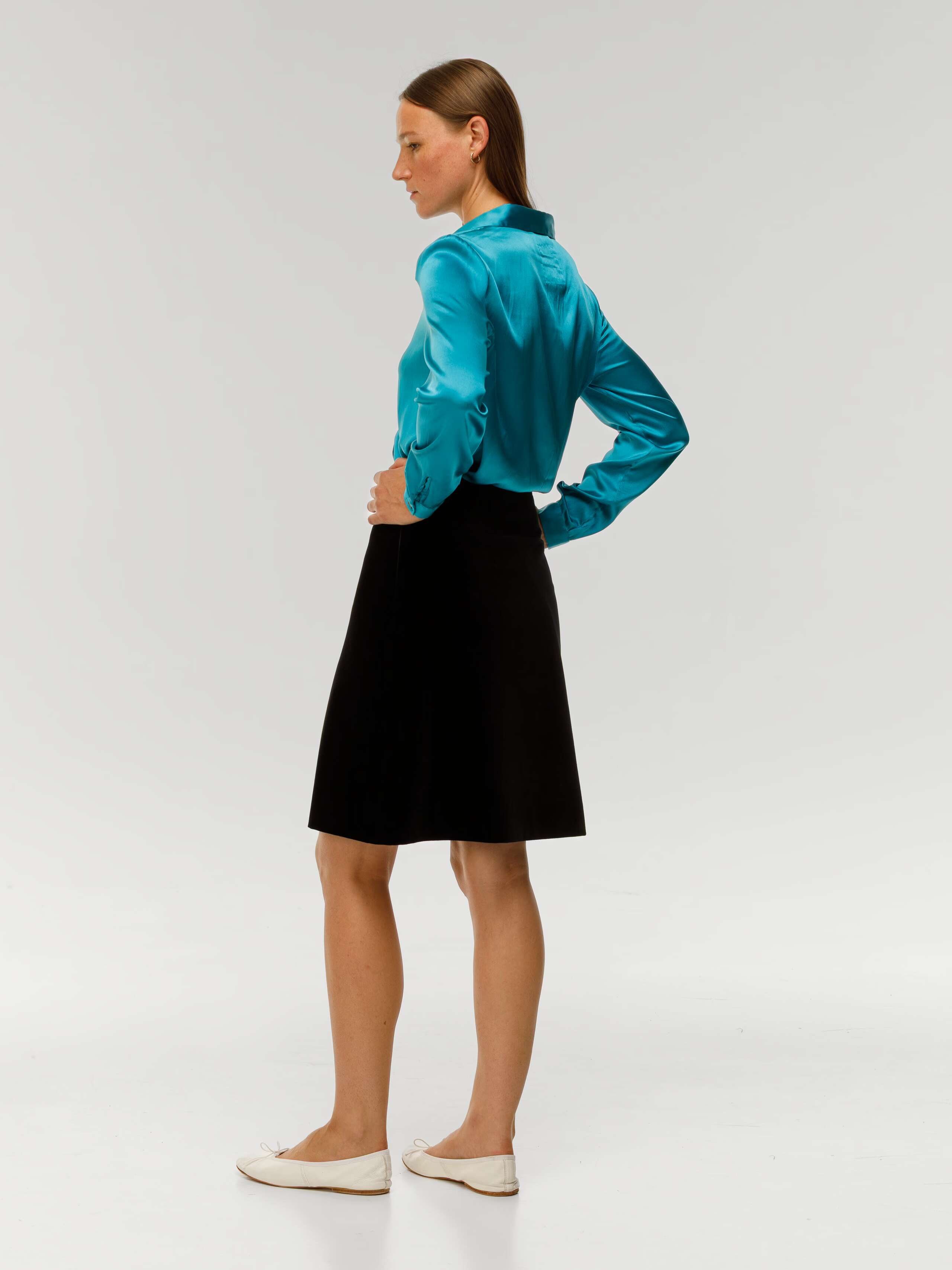 Ilsa skirt in Velvet black