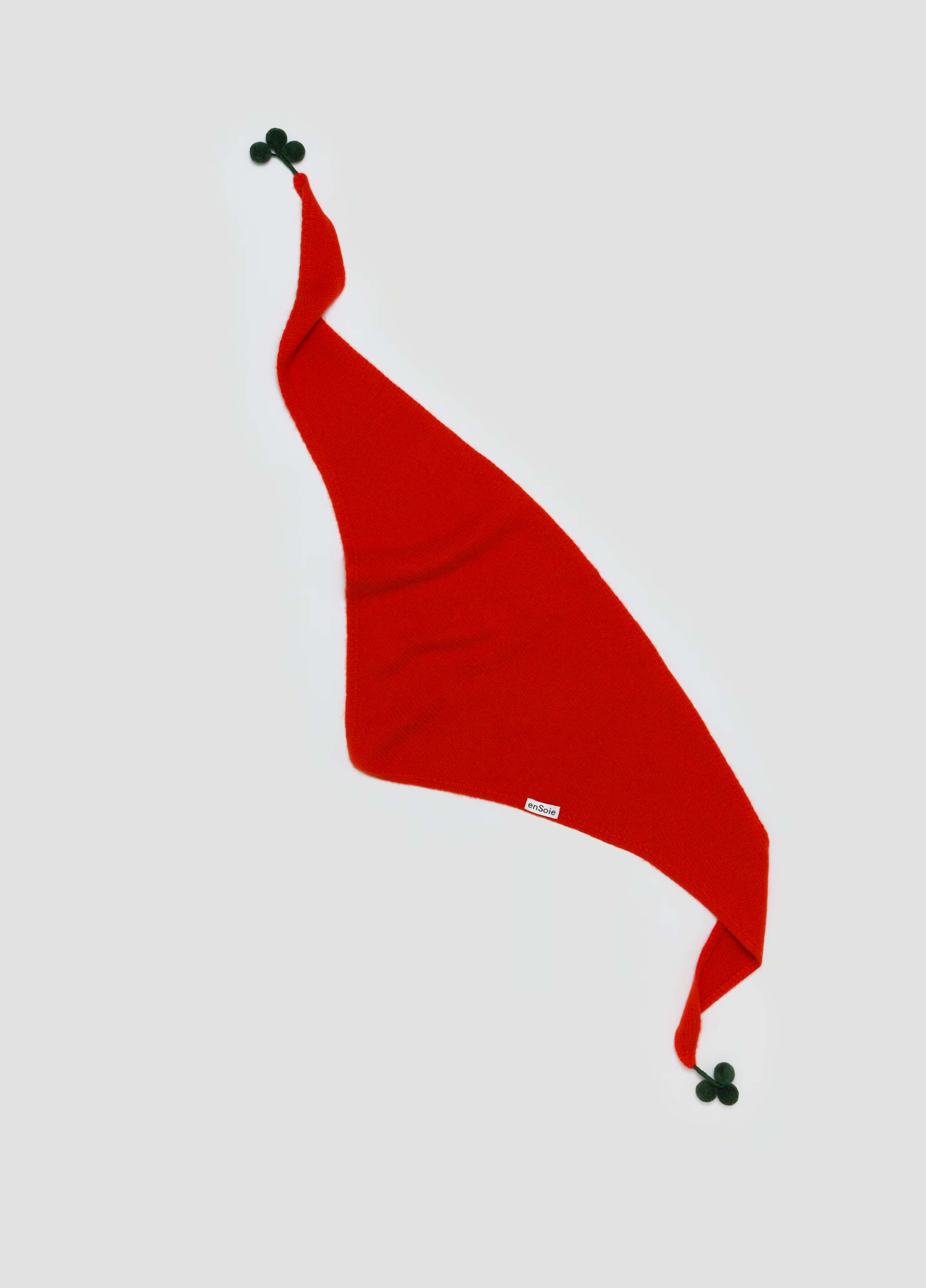 Lula scarf in warmest red