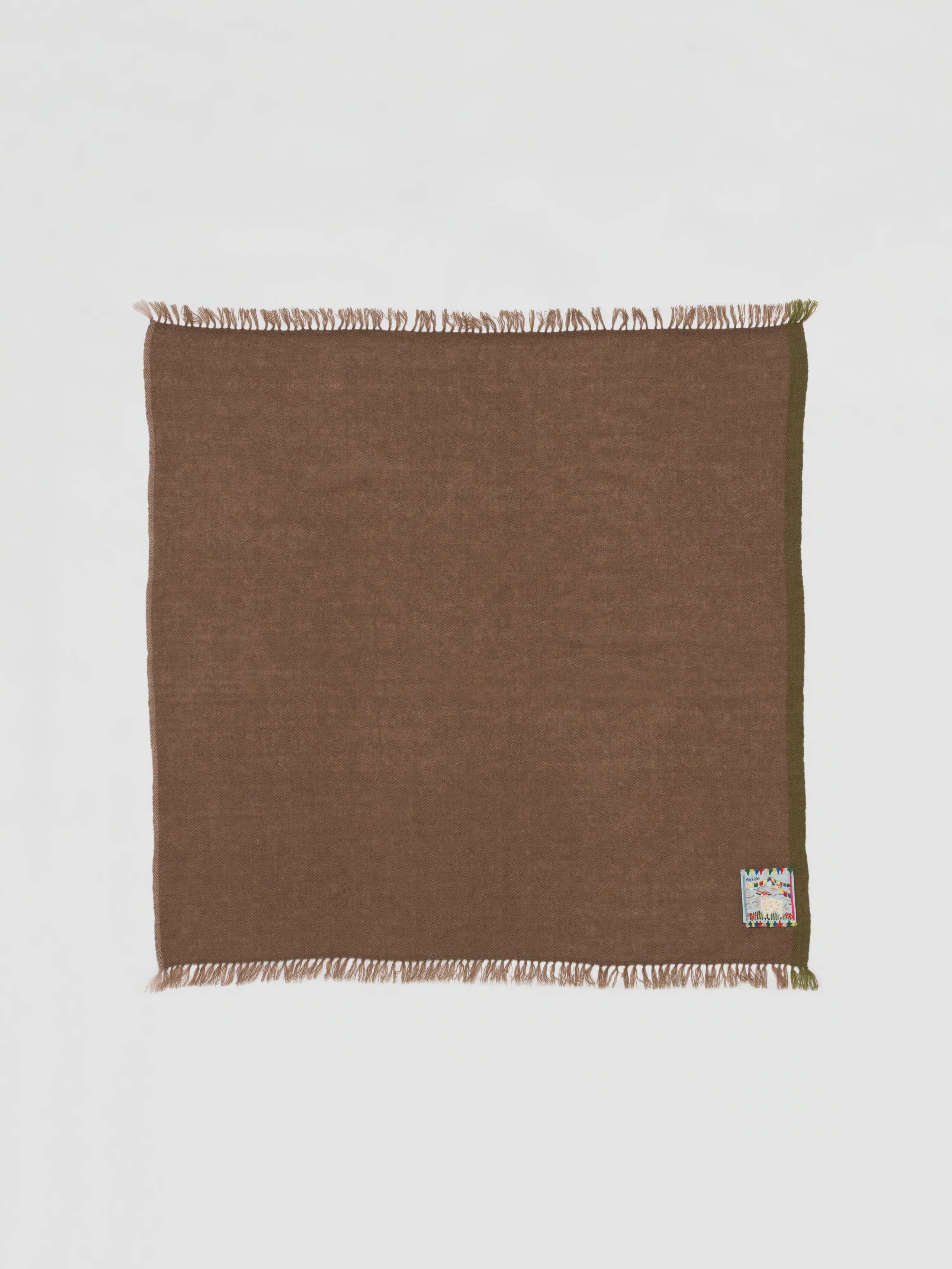 Blia Stole in Mountain brown