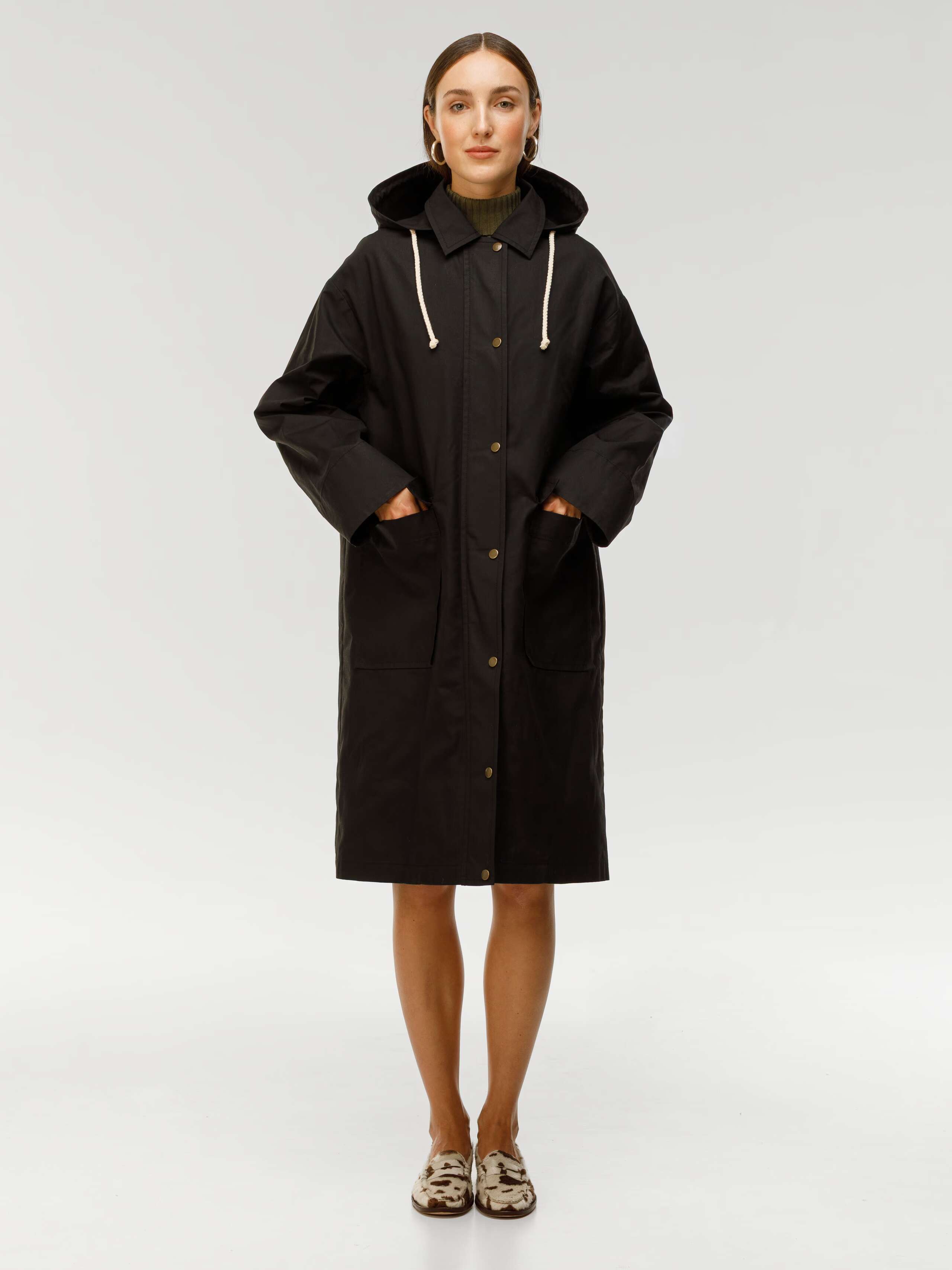 Ottilia coat in black