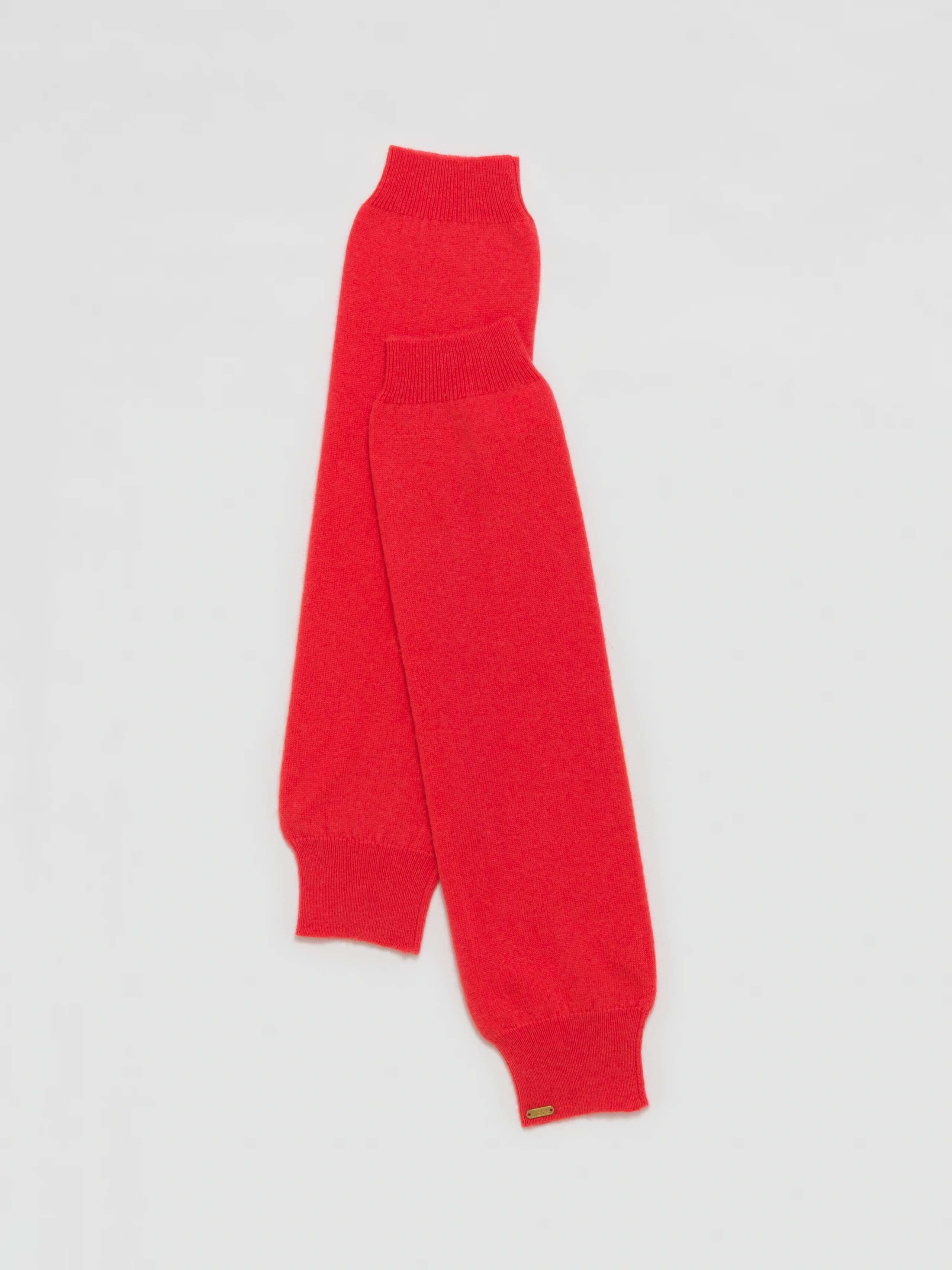 Lise cashmere sleeves in red