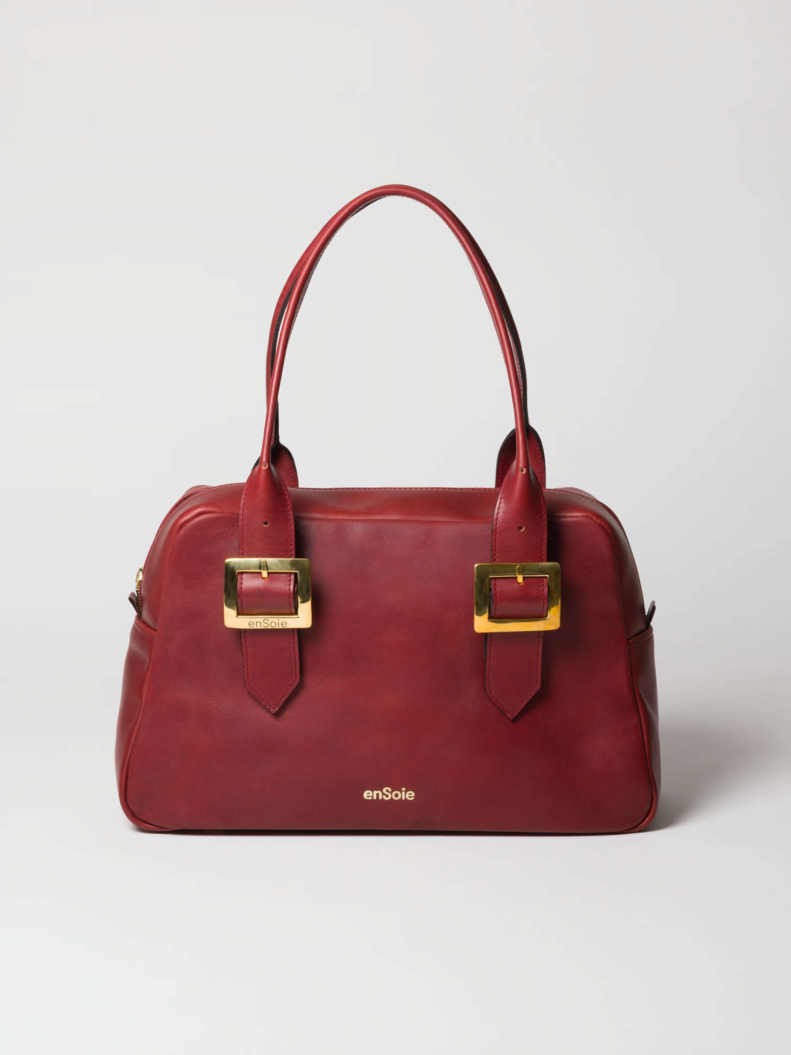 Monique bag in red leather