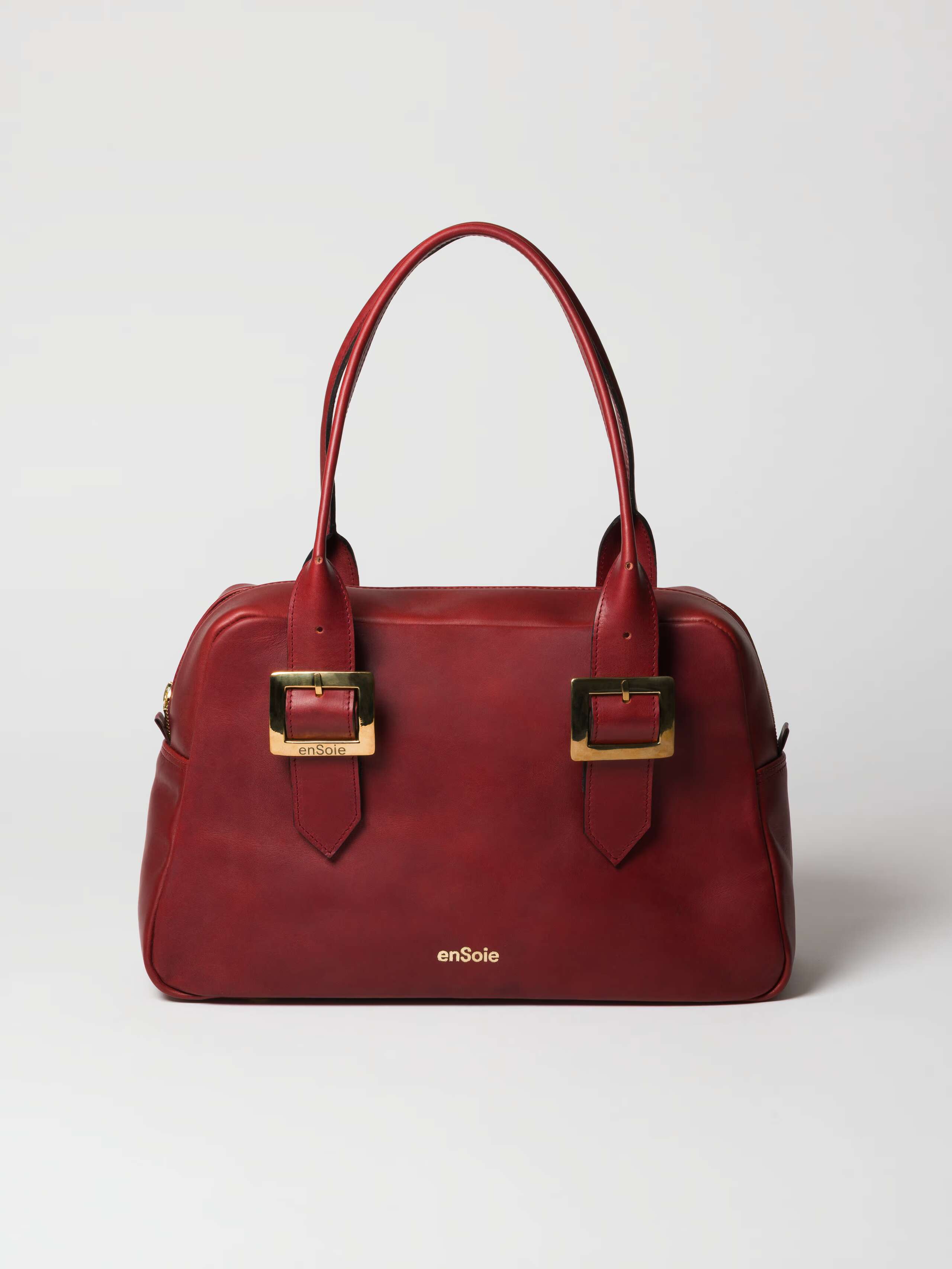 Monique bag red leather