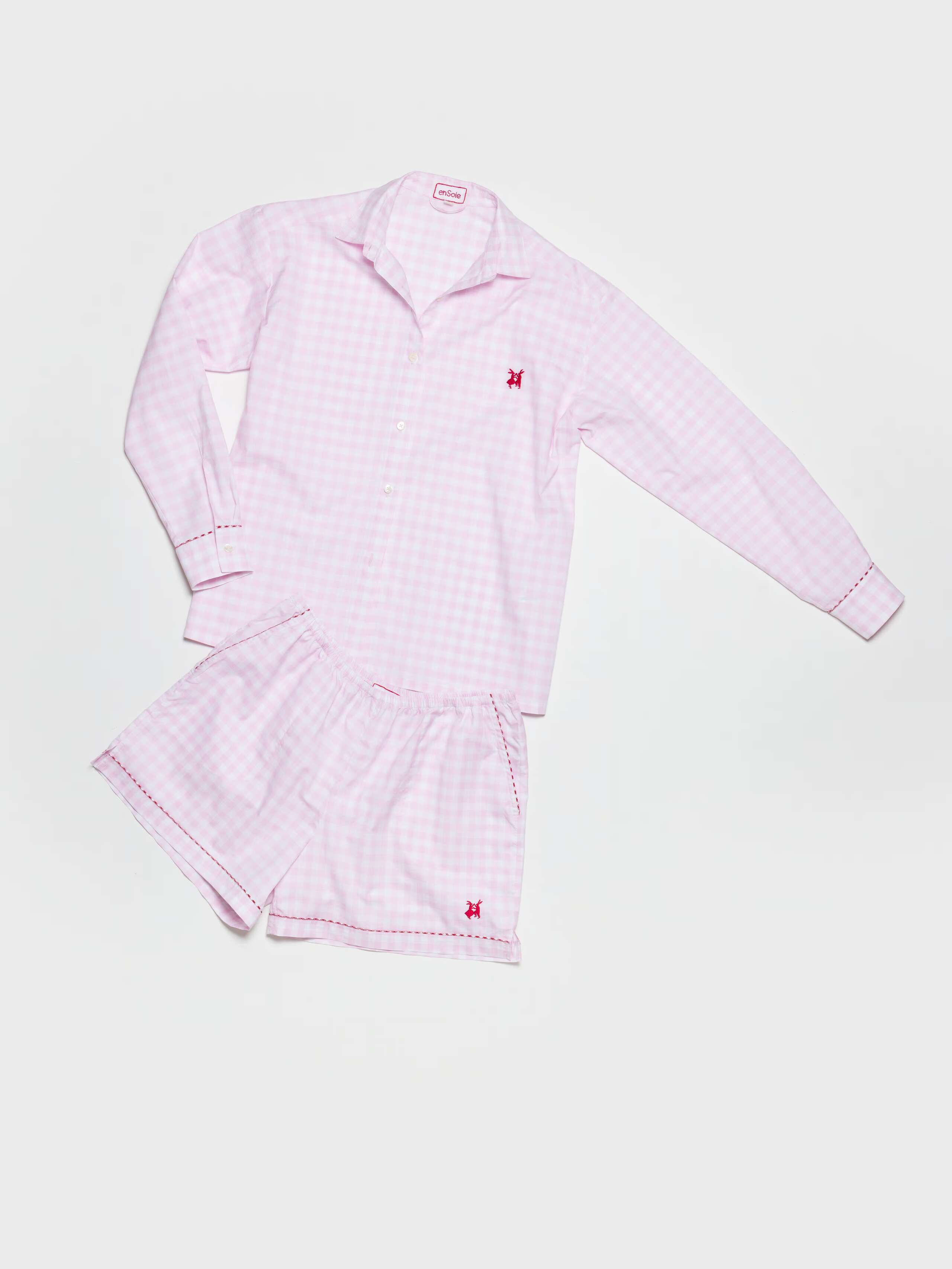 Daydream Set in Evening Rose vichy