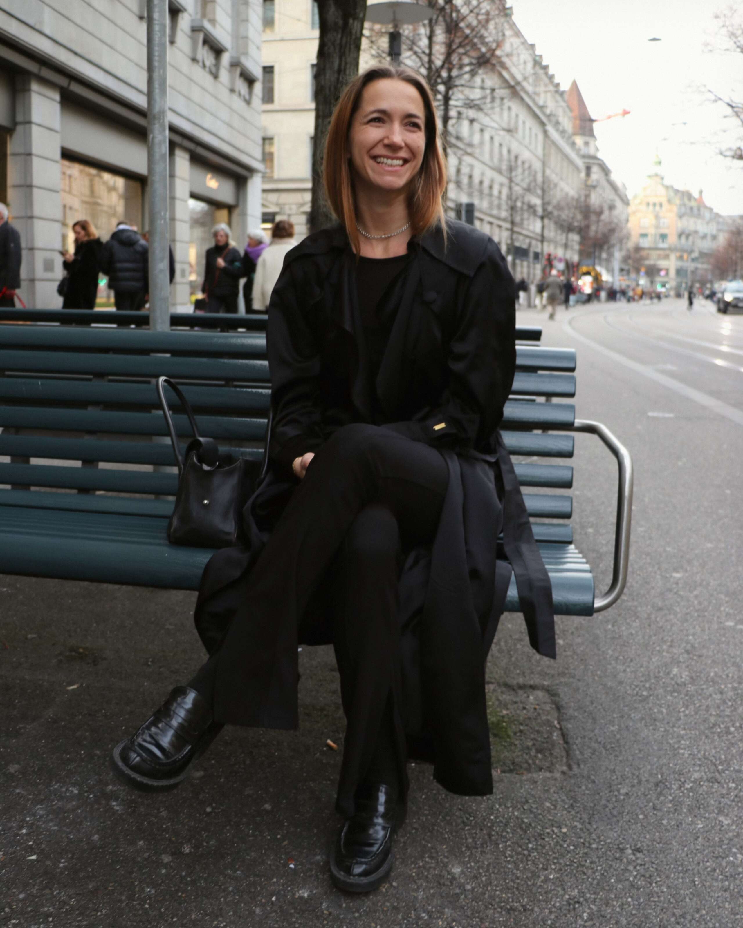 Picture of a women in Zurich