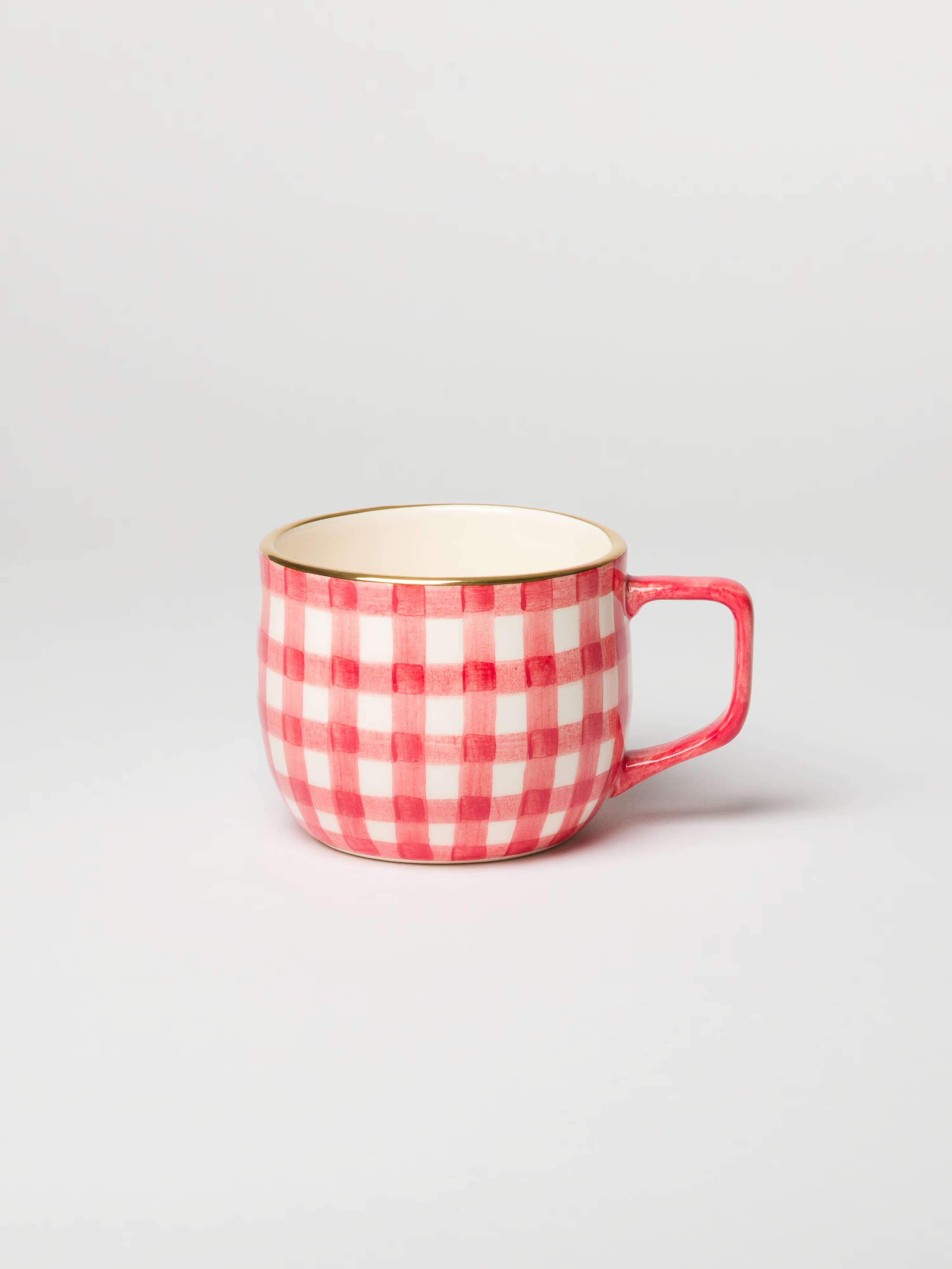Product Shot of Fleur Cup in enSoie Red 